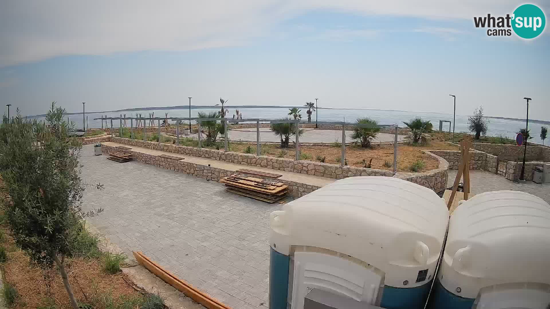 Mandre Summer Stage Webcam – Velika điga | Pag Island