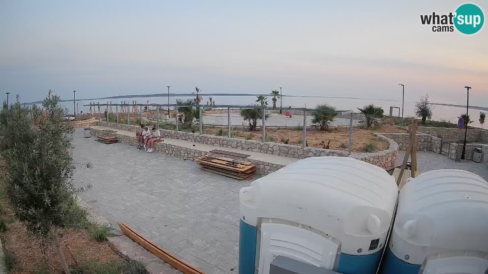 Mandre Sommerbühne Webcam – Velika điga | Insel Pag