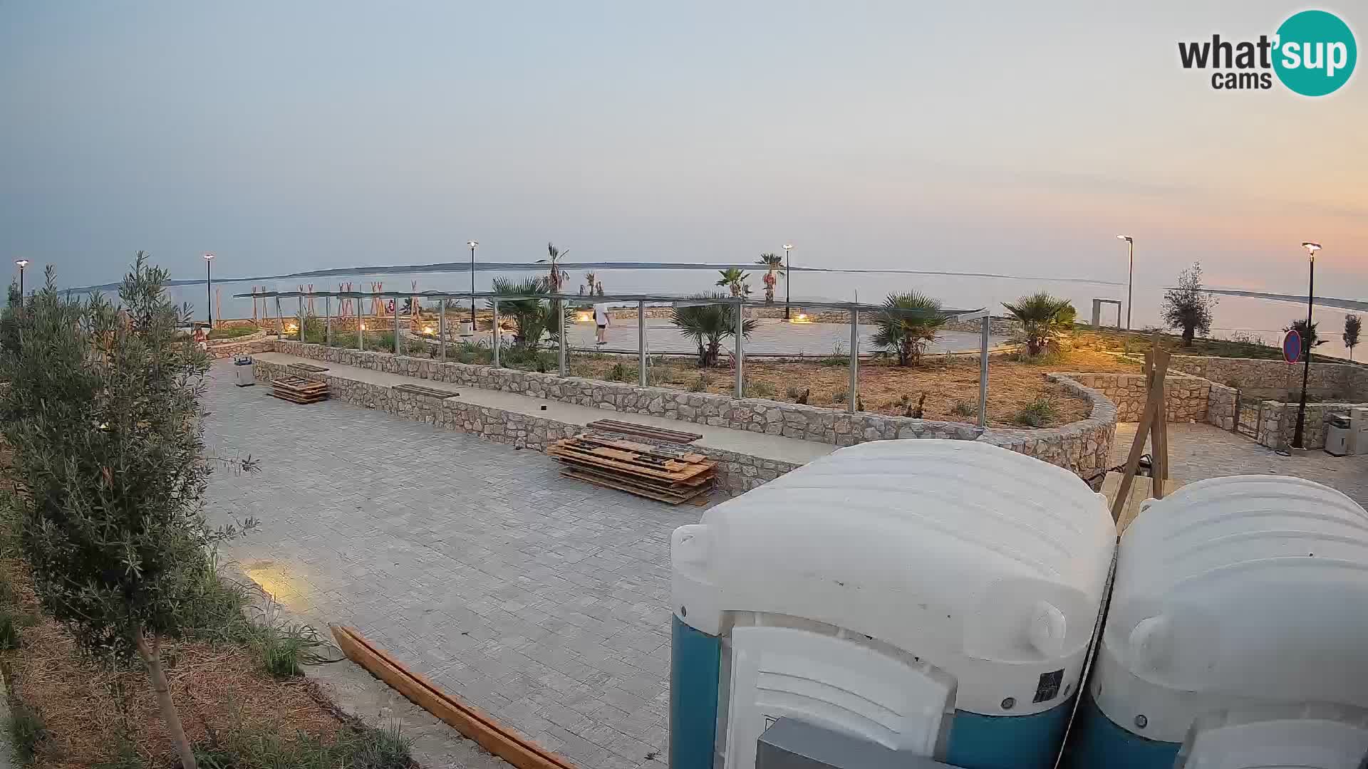 Webcam Mandre – Palco estivo Velika điga | Isola di Pag