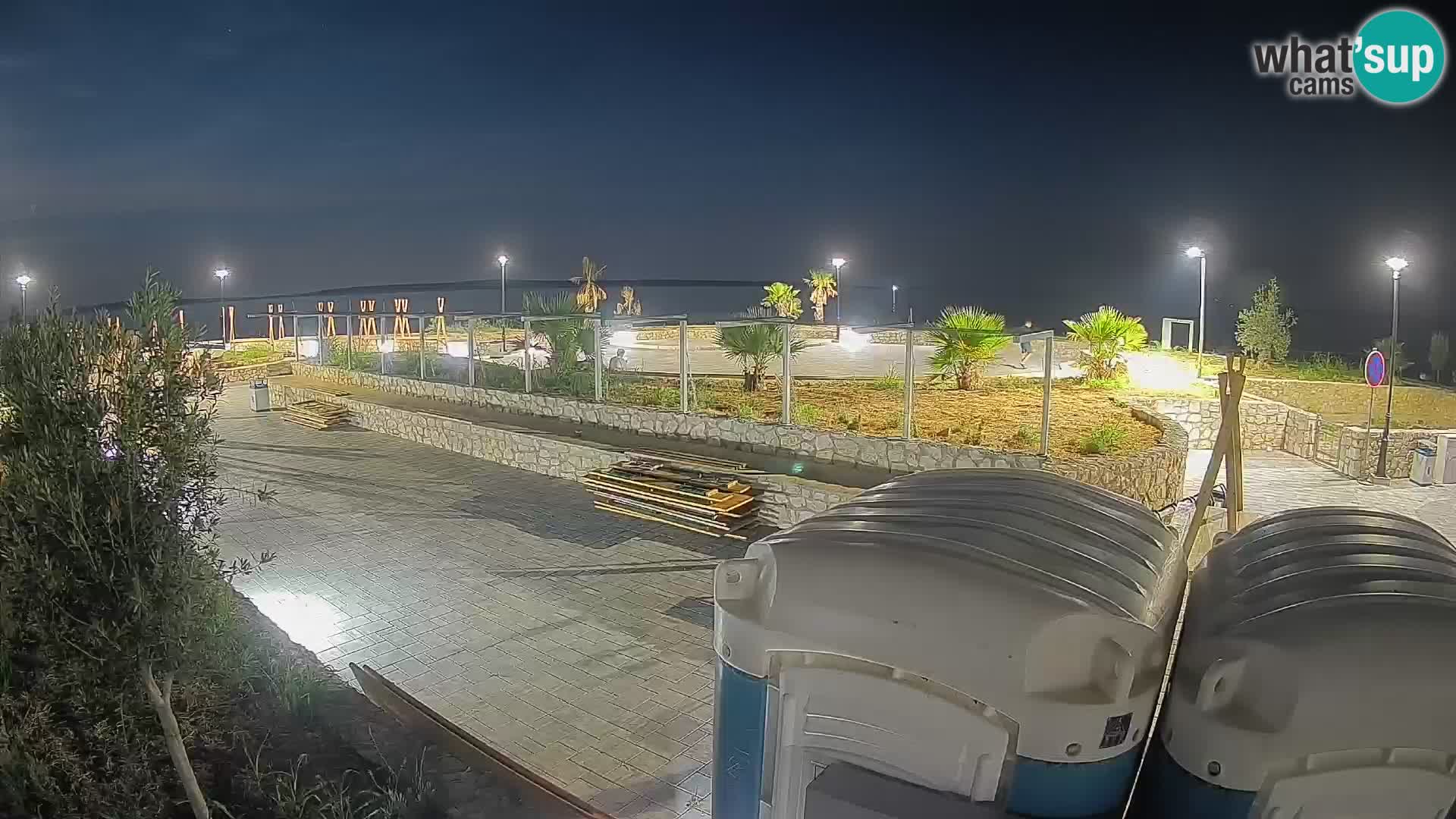 Mandre Summer Stage Webcam – Velika điga | Pag Island