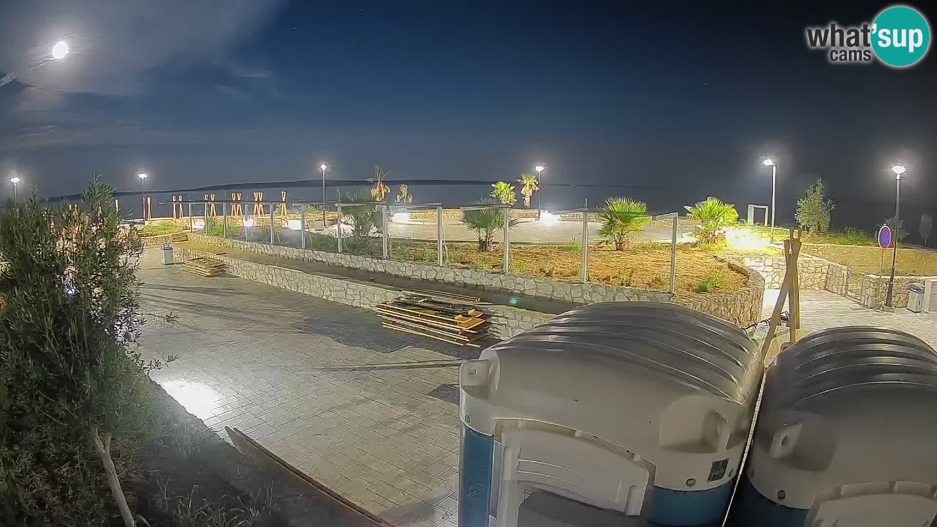 Mandre Summer Stage Webcam – Velika điga | Pag Island