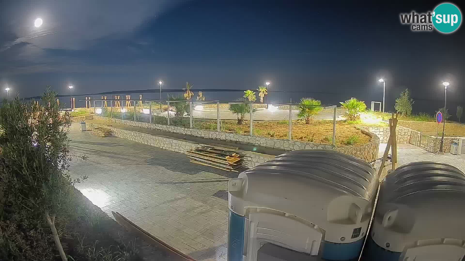Webcam Mandre – Palco estivo Velika điga | Isola di Pag