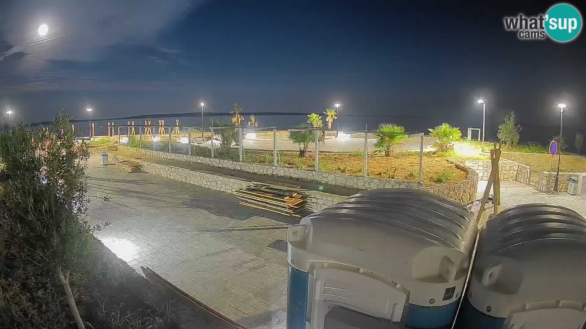 Mandre Summer Stage Webcam – Velika điga | Pag Island