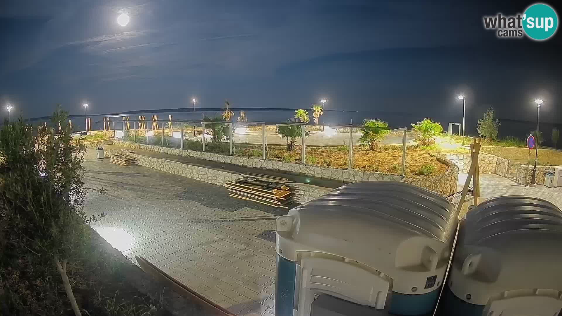 Mandre Summer Stage Webcam – Velika điga | Pag Island