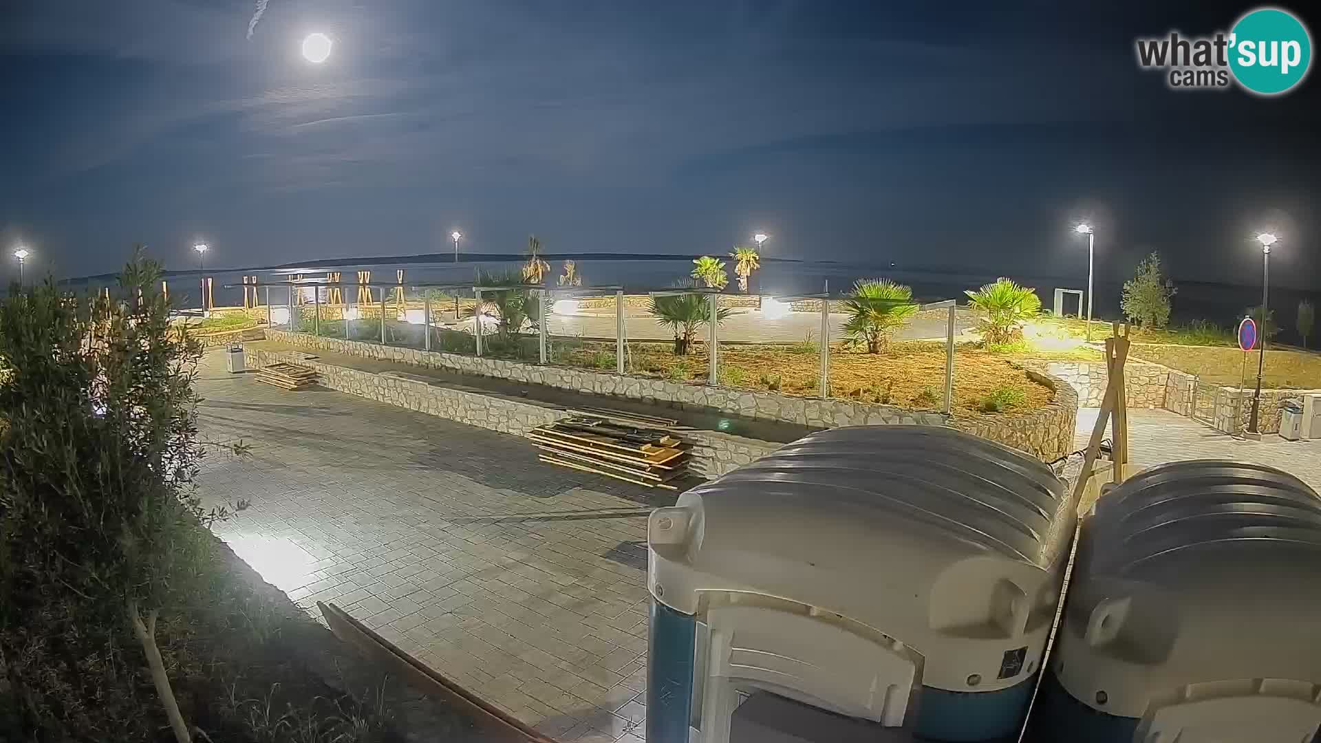 Webcam Mandre – Palco estivo Velika điga | Isola di Pag