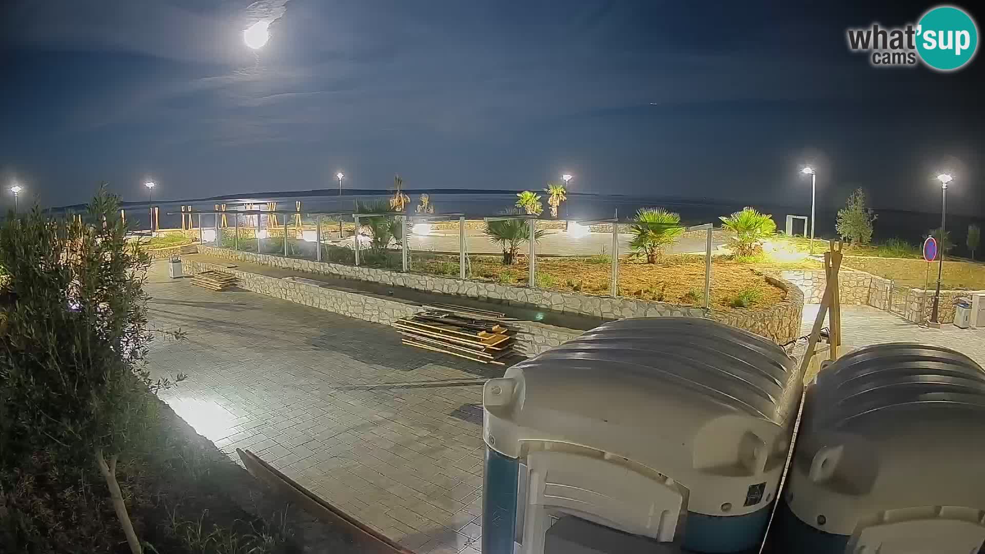 Mandre Summer Stage Webcam – Velika điga | Pag Island
