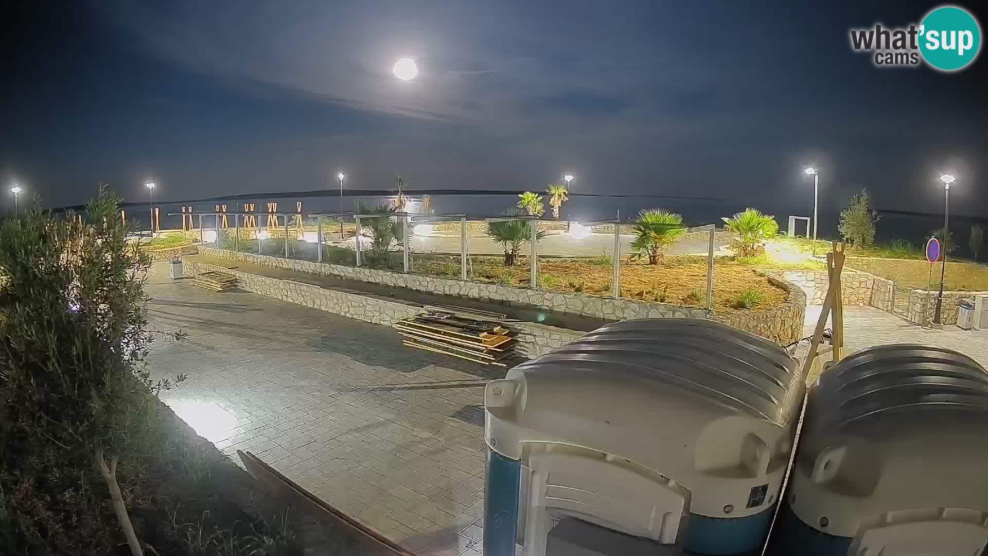 Mandre Summer Stage Webcam – Velika điga | Pag Island