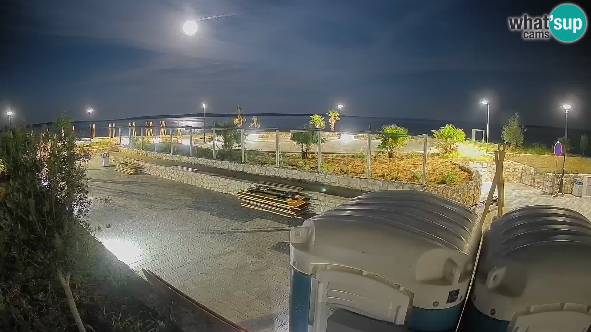 Mandre Summer Stage Webcam – Velika điga | Pag Island