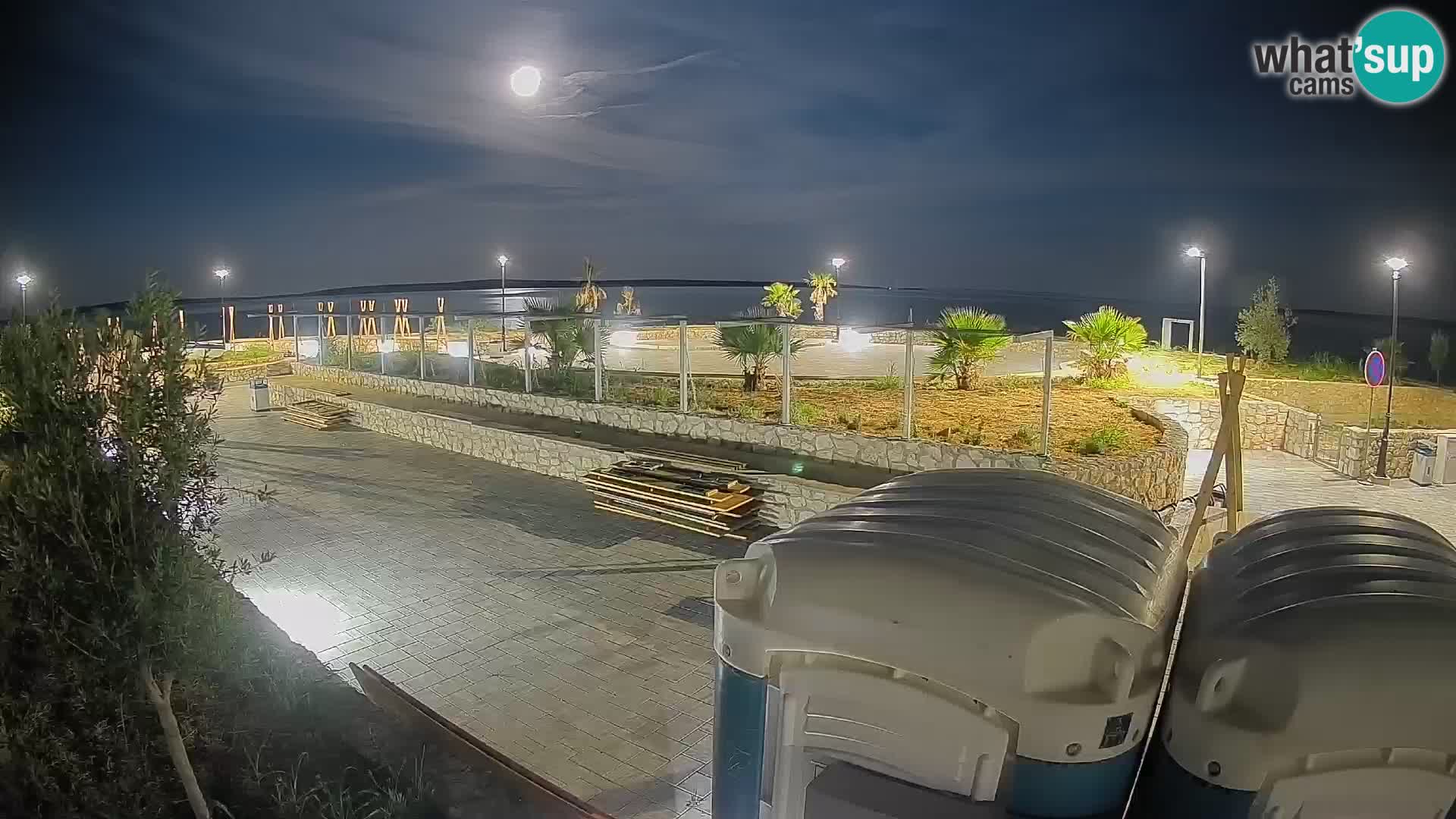 Mandre Sommerbühne Webcam – Velika điga | Insel Pag