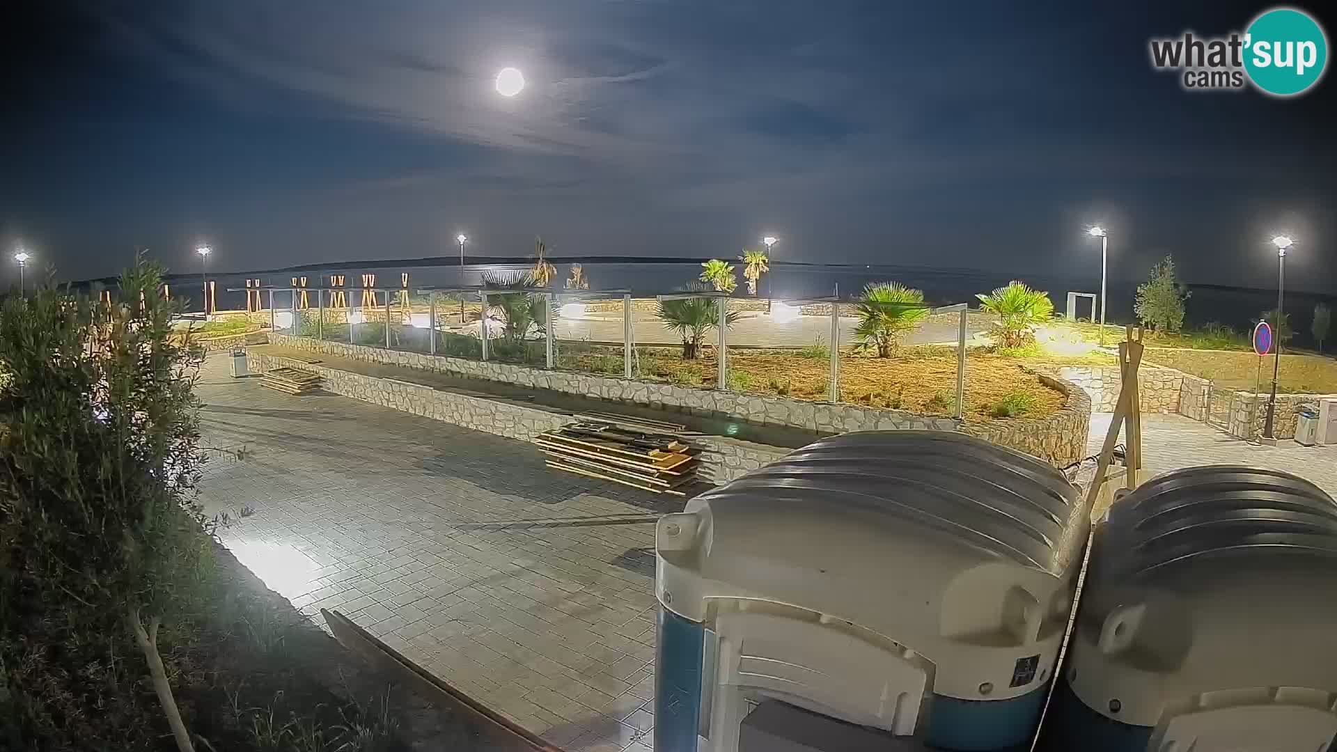 Mandre Summer Stage Webcam – Velika điga | Pag Island