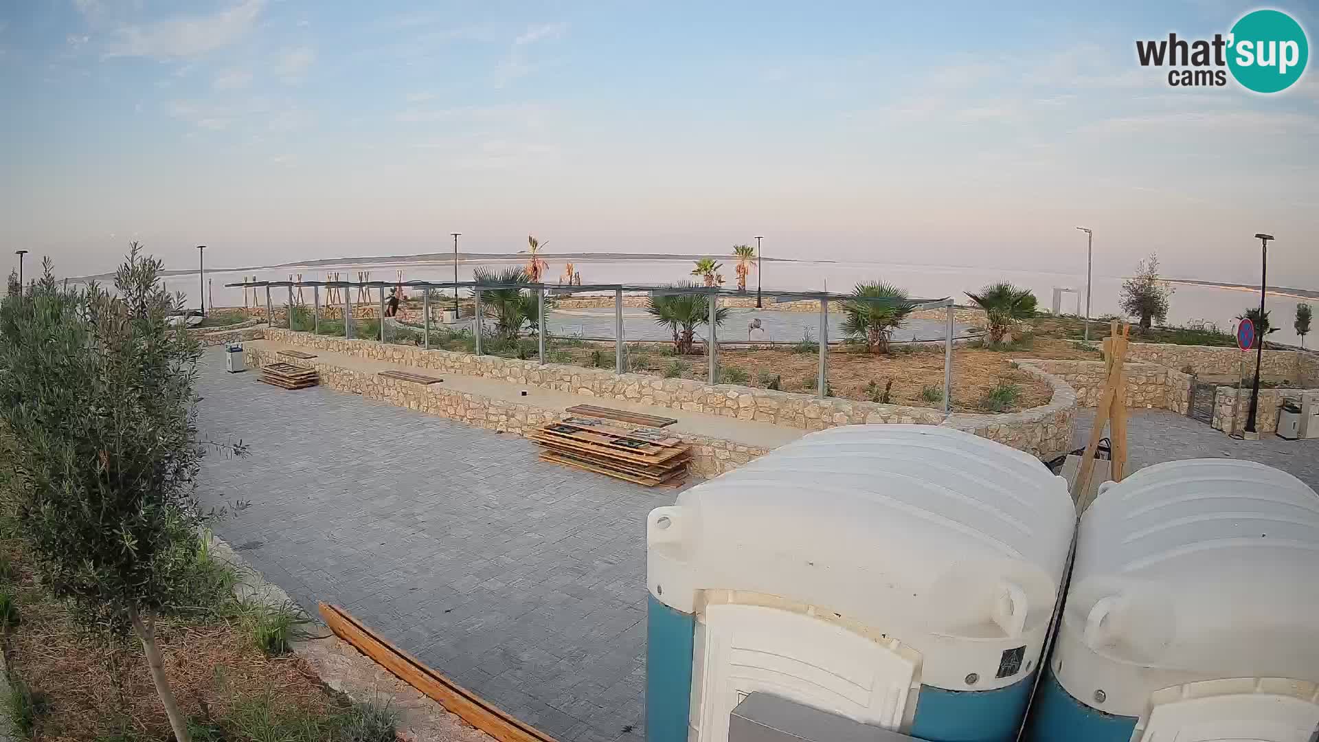 Webcam Mandre – Palco estivo Velika điga | Isola di Pag