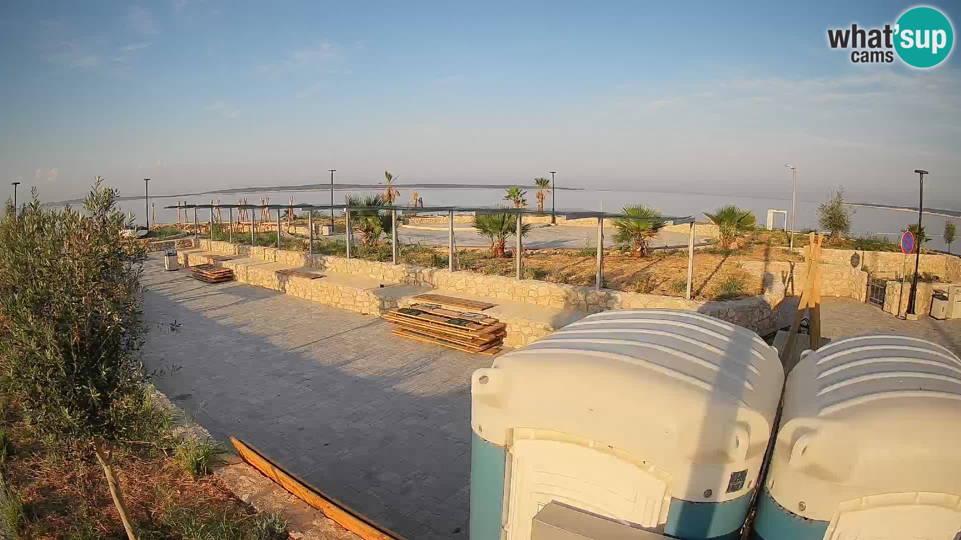 Webcam Mandre – Palco estivo Velika điga | Isola di Pag