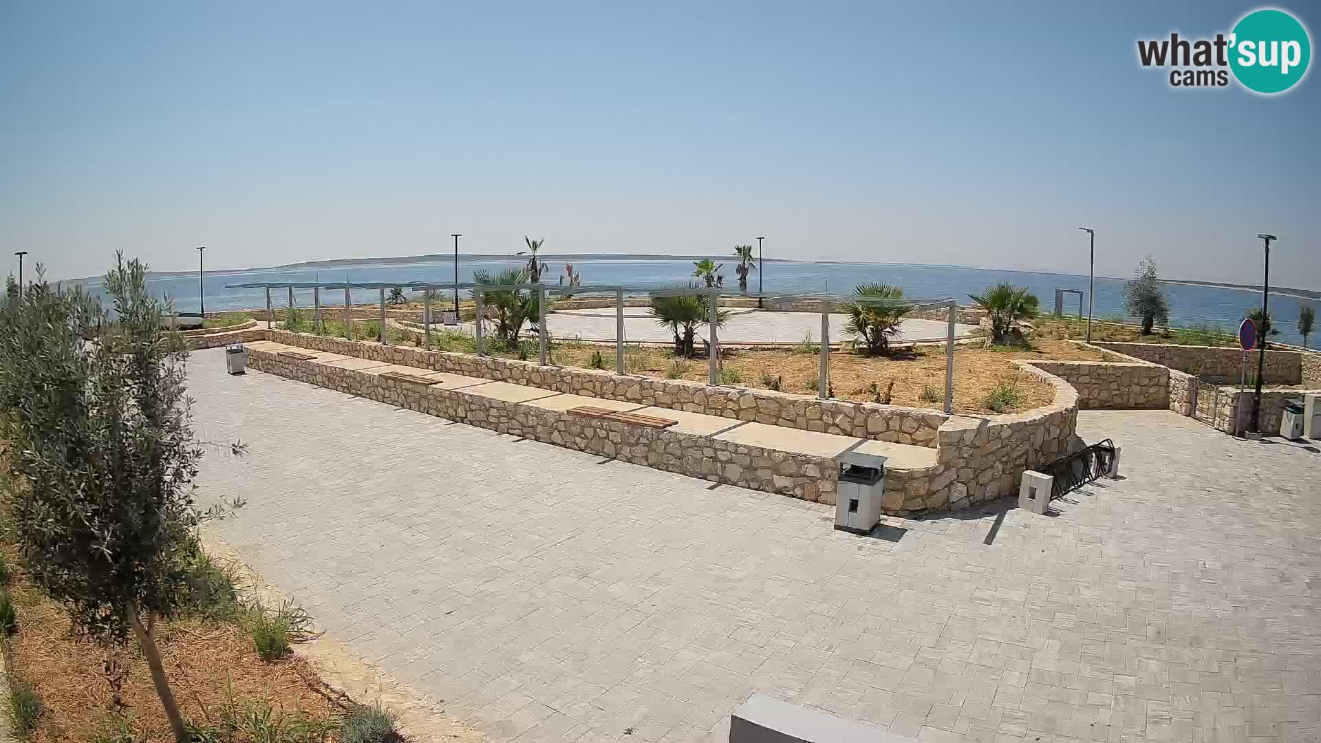 Mandre Summer Stage Webcam – Velika điga | Pag Island