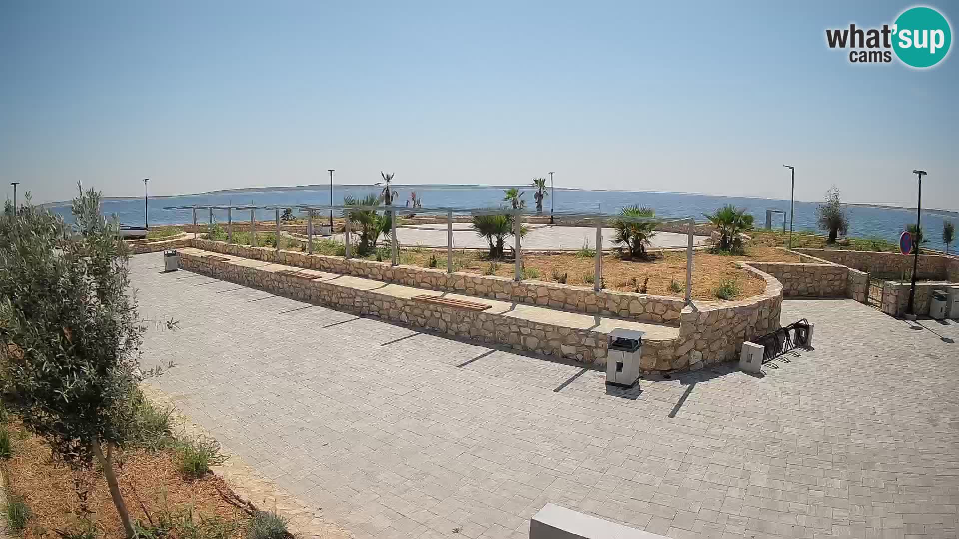 Mandre Sommerbühne Webcam – Velika điga | Insel Pag