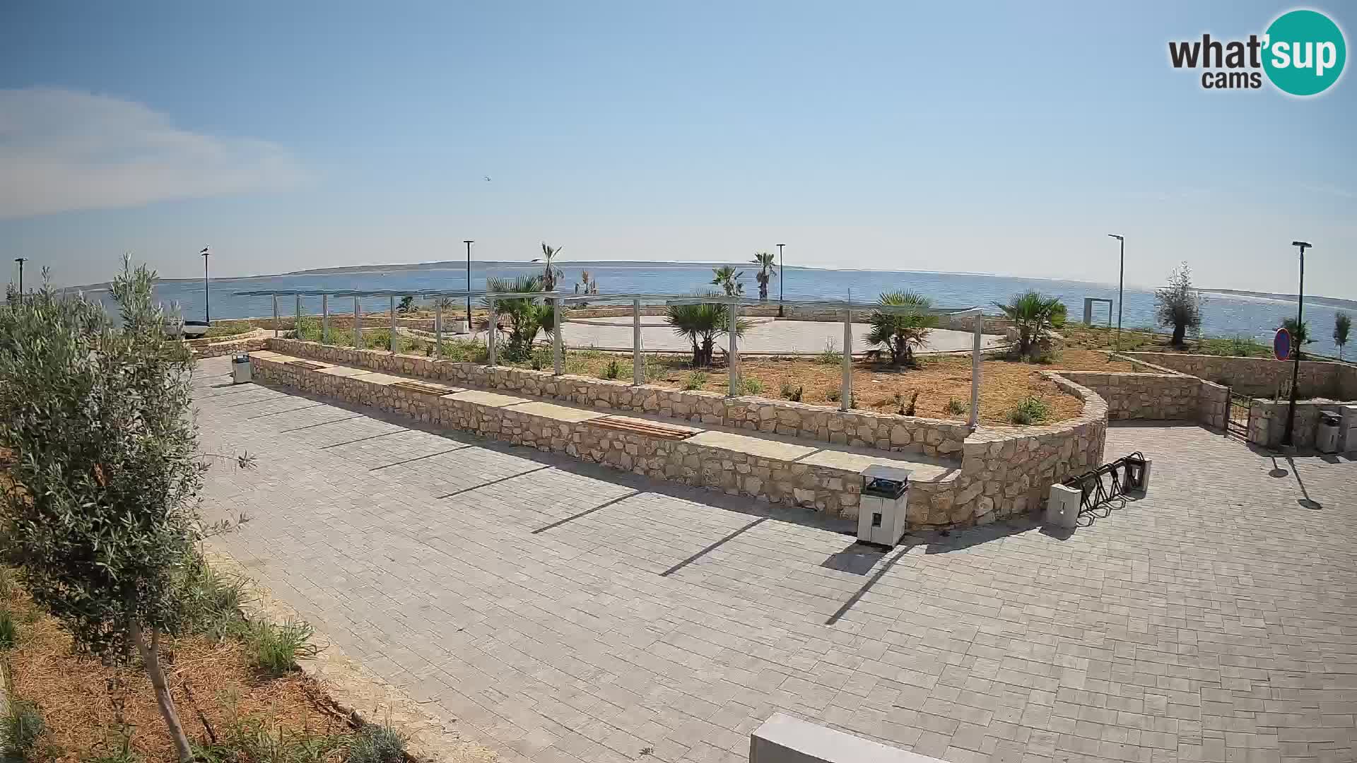 Mandre Summer Stage Webcam – Velika điga | Pag Island