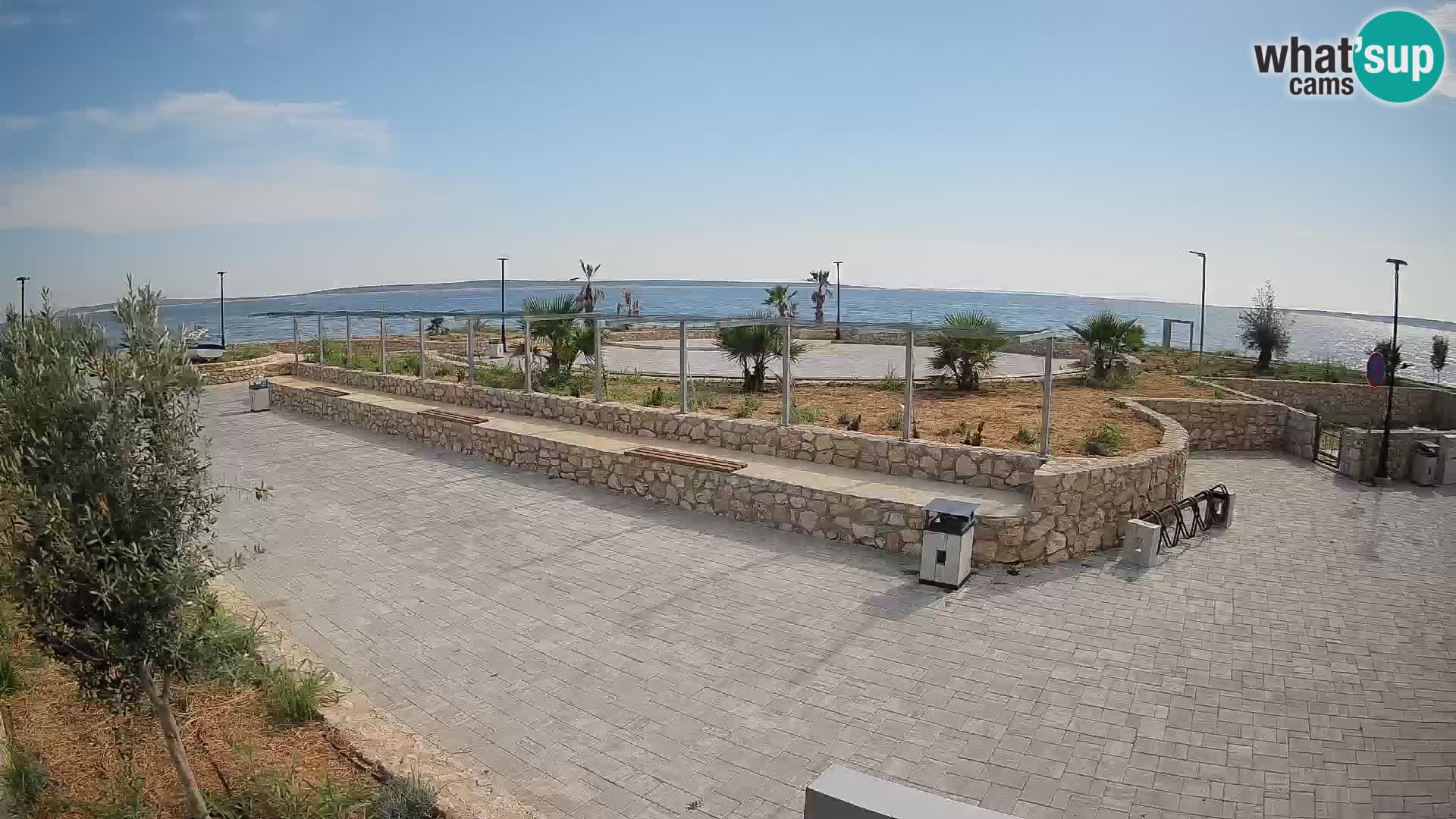 Webcam Mandre – Scène estivale Velika điga | Île de Pag