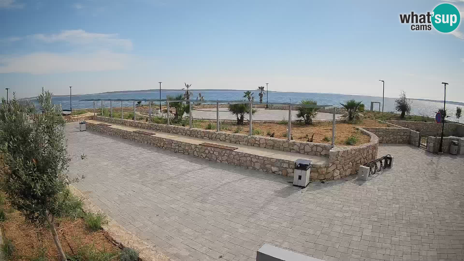 Webcam Mandre – Scène estivale Velika điga | Île de Pag