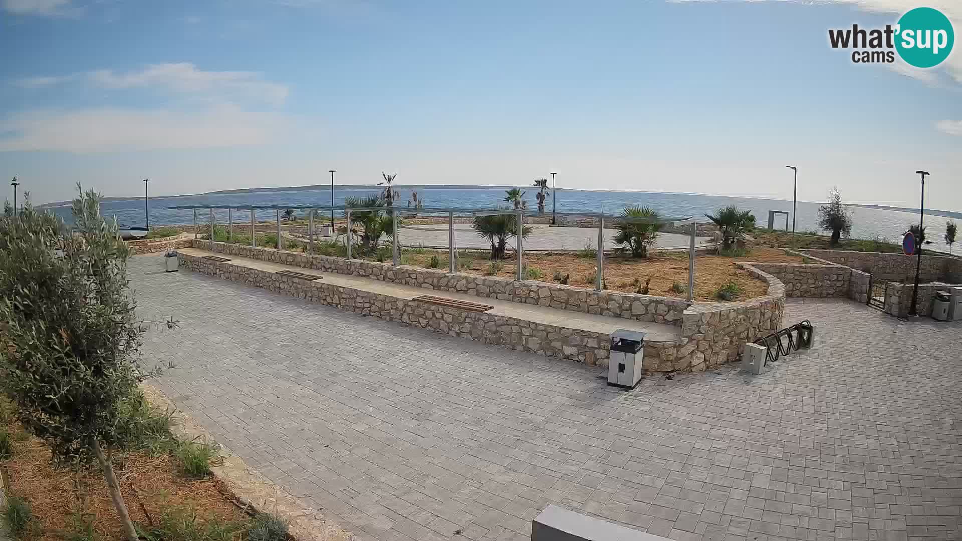 Webcam Mandre – Scène estivale Velika điga | Île de Pag