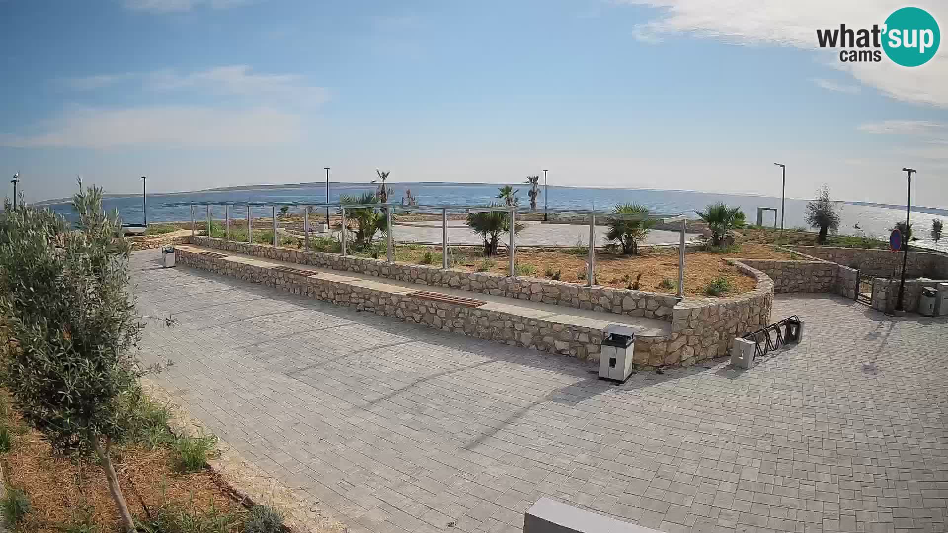Webcam Mandre – Scène estivale Velika điga | Île de Pag