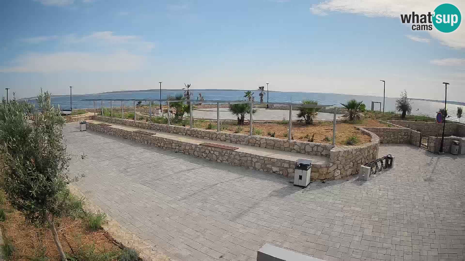 Webcam Mandre – Scène estivale Velika điga | Île de Pag