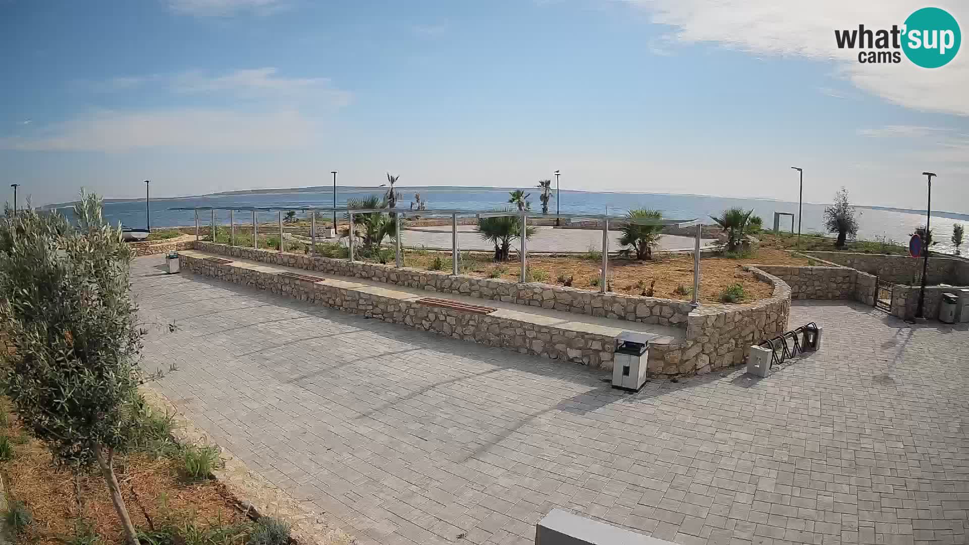 Mandre Summer Stage Webcam – Velika điga | Pag Island