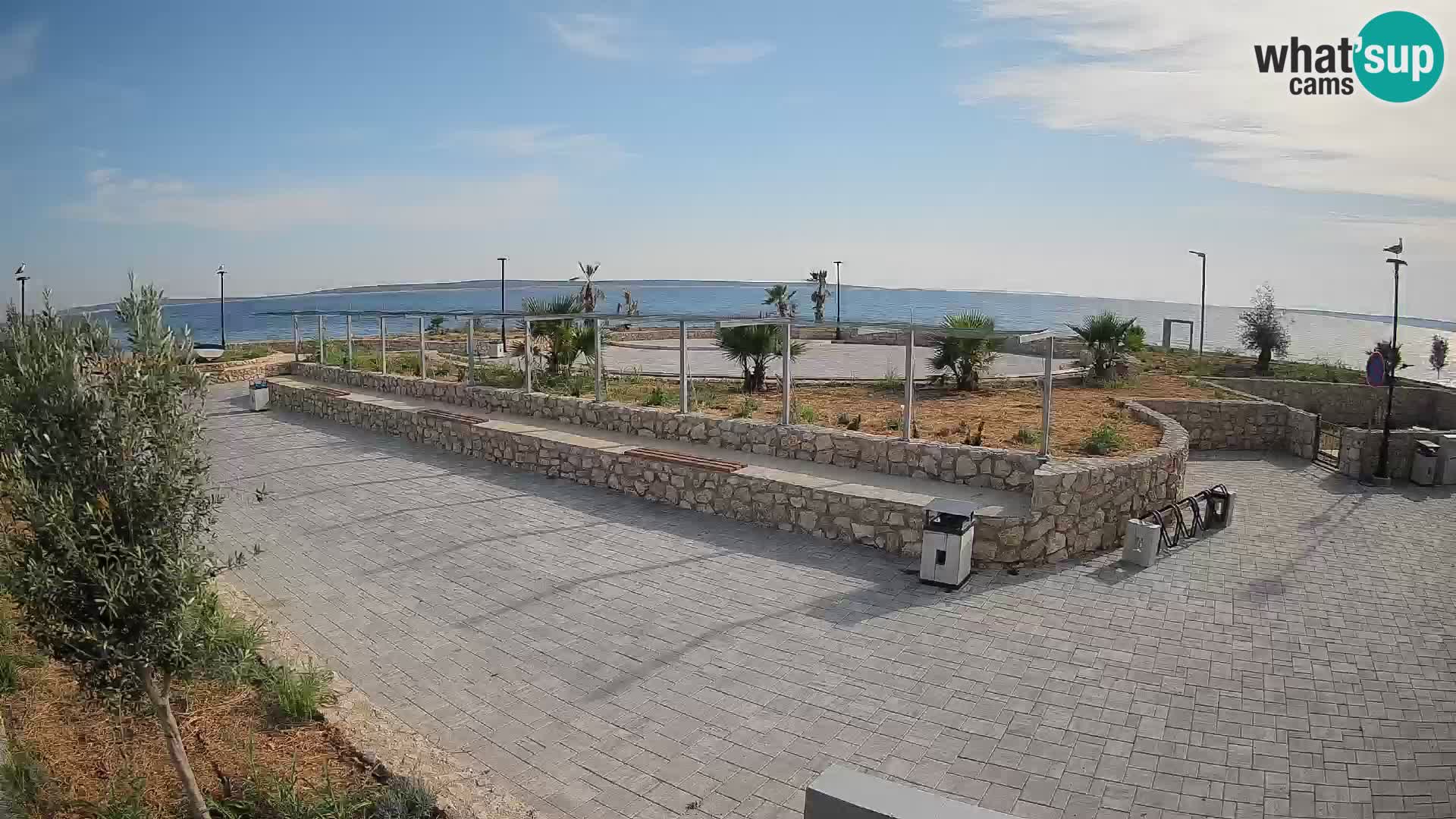 Mandre Summer Stage Webcam – Velika điga | Pag Island