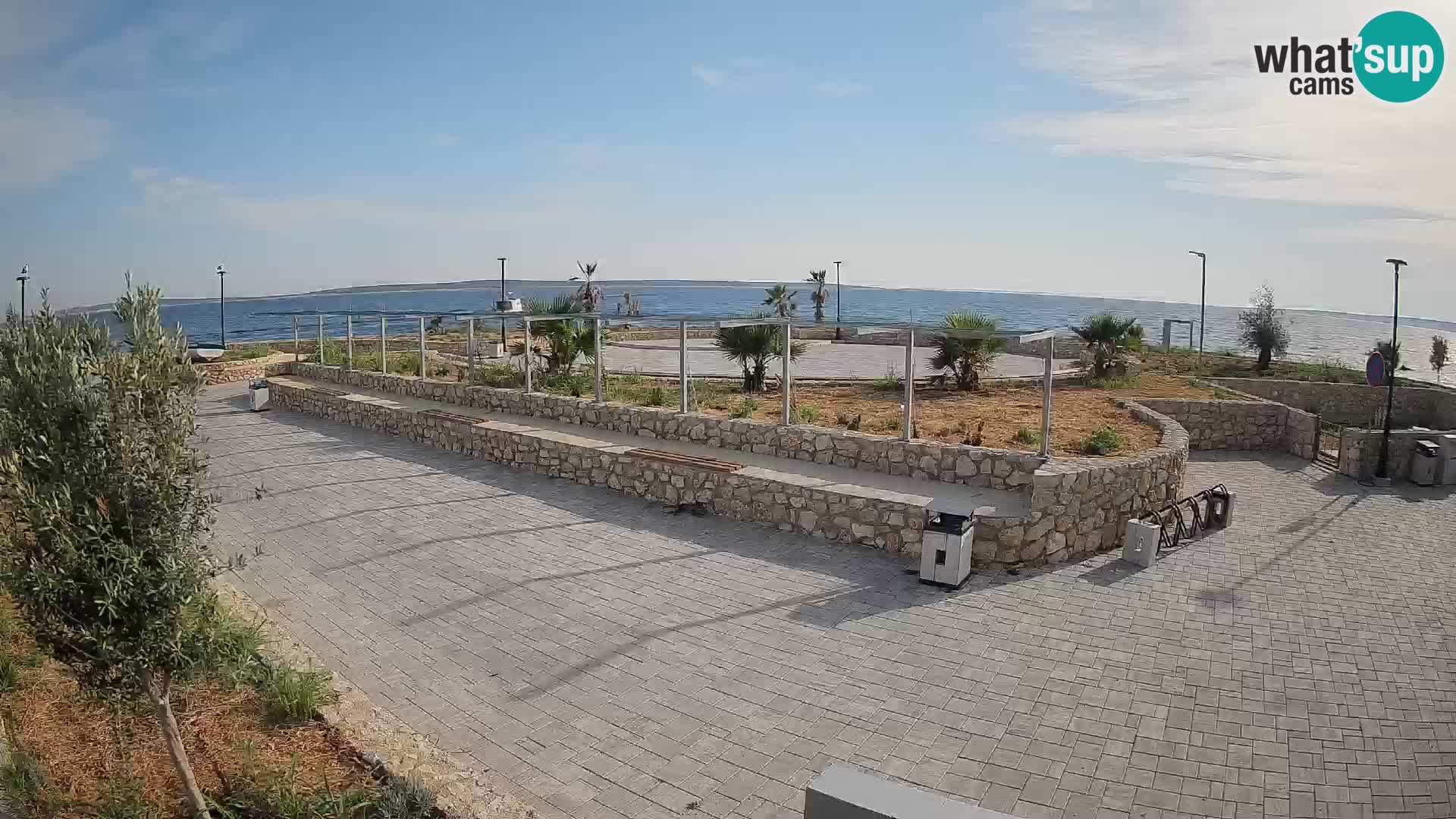Webcam Mandre – Palco estivo Velika điga | Isola di Pag