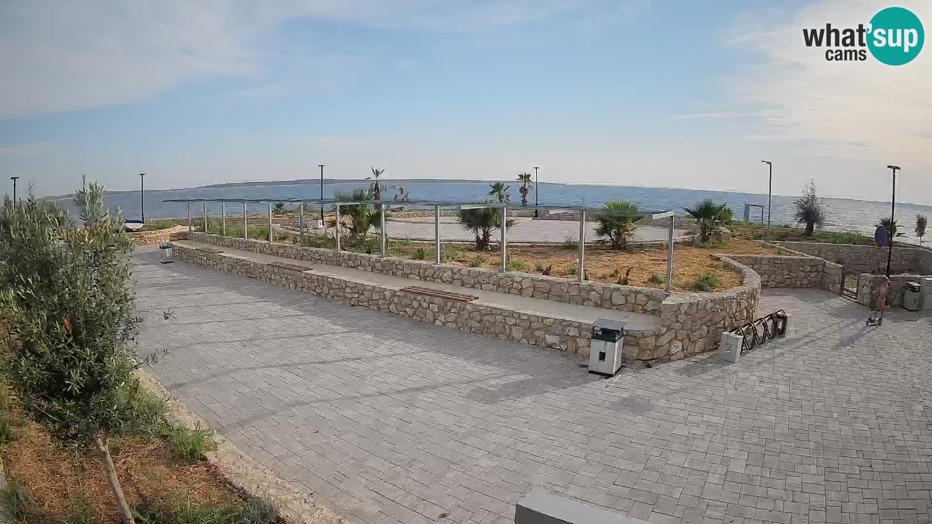 Mandre Summer Stage Webcam – Velika điga | Pag Island