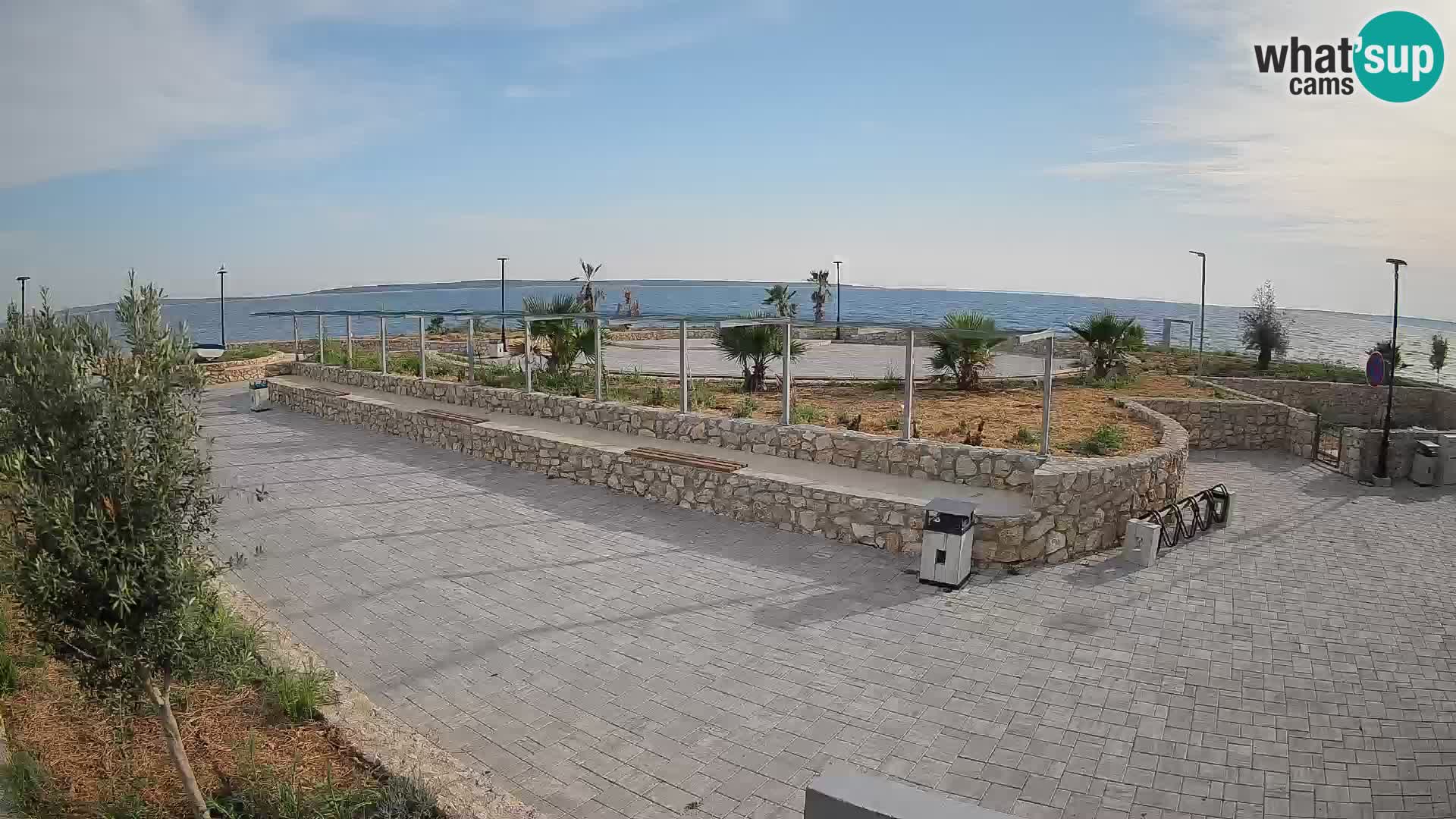 Webcam Mandre – Scène estivale Velika điga | Île de Pag