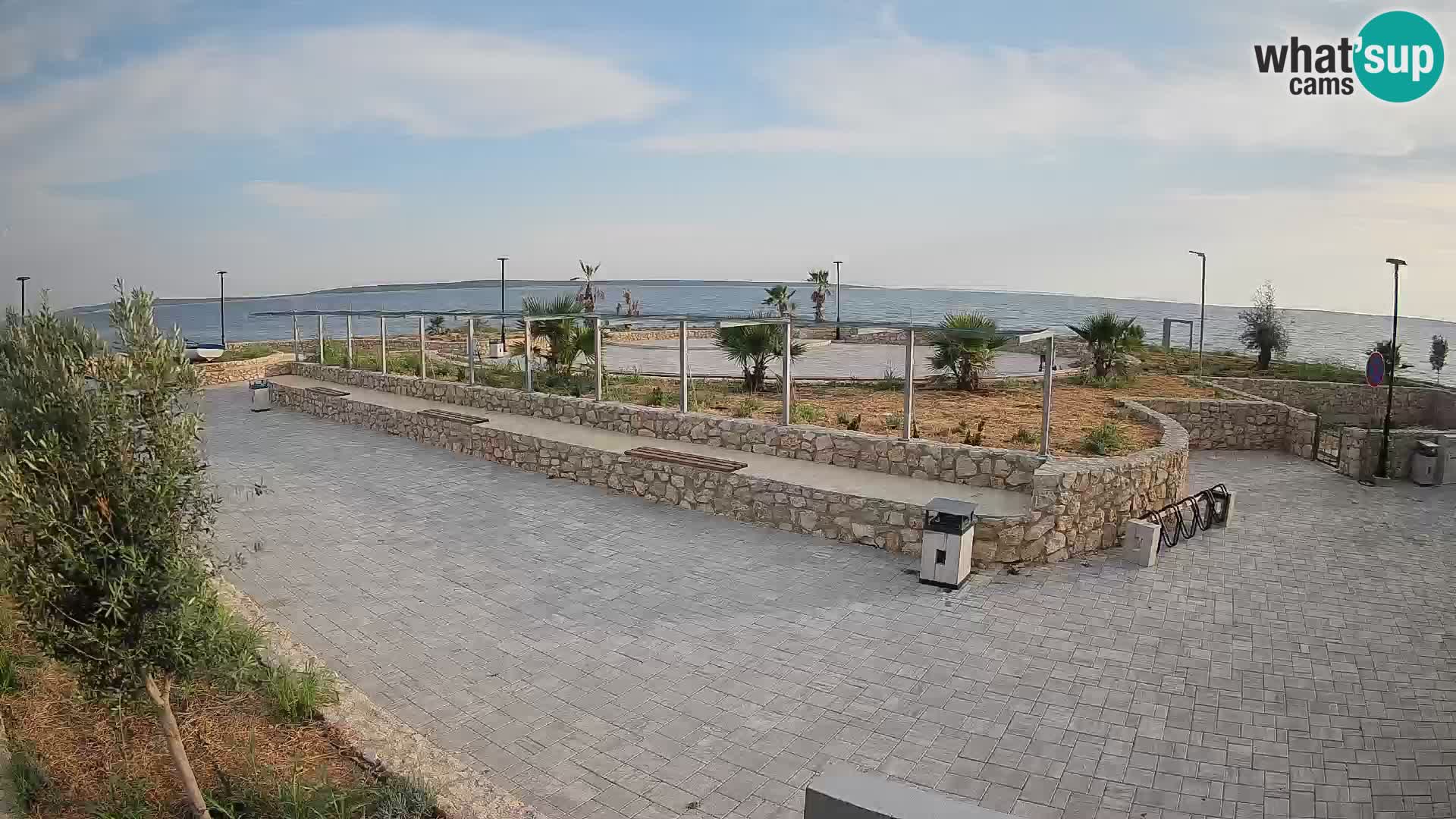 Webcam Mandre – Scène estivale Velika điga | Île de Pag
