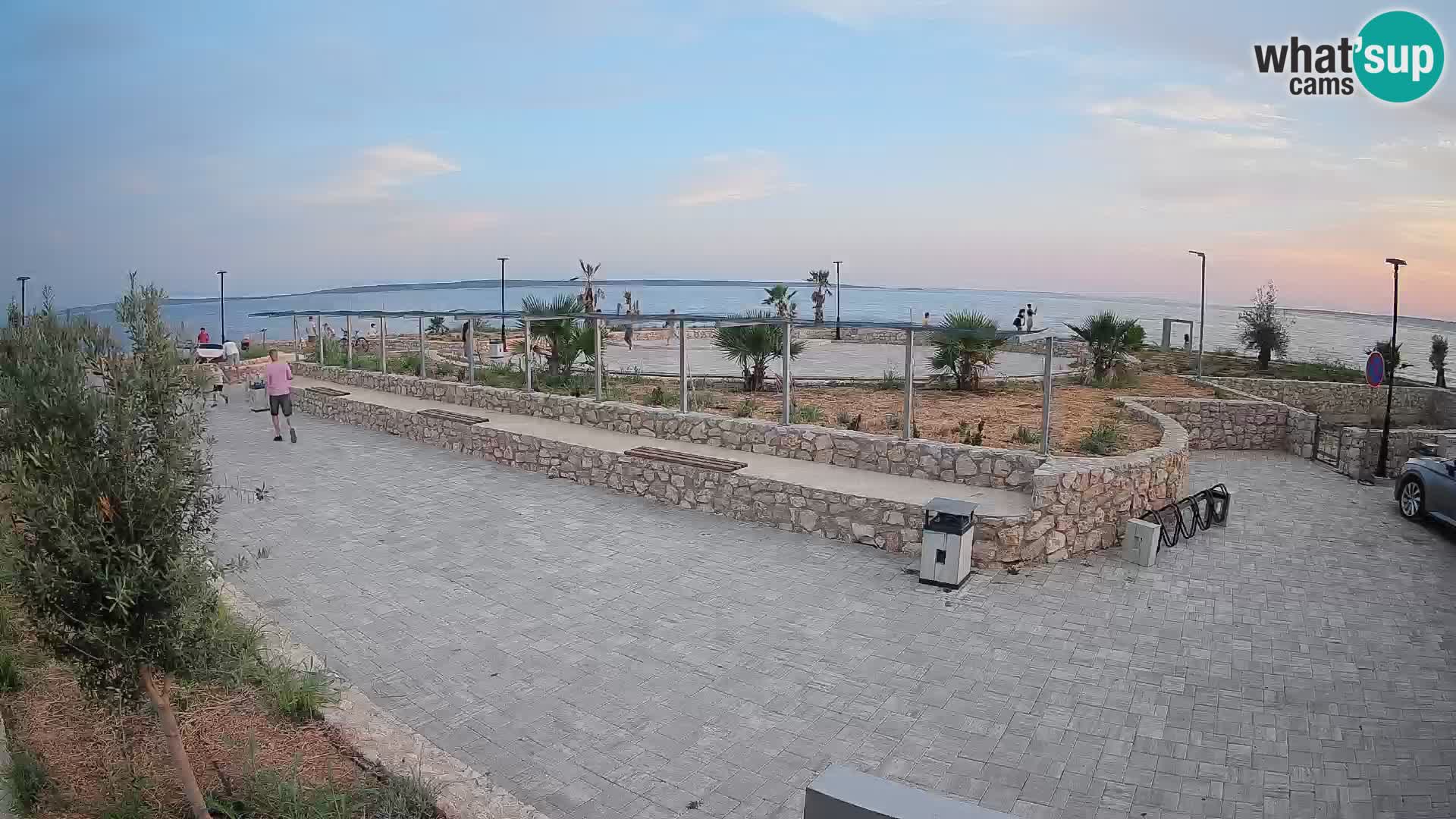 Mandre Summer Stage Webcam – Velika điga | Pag Island