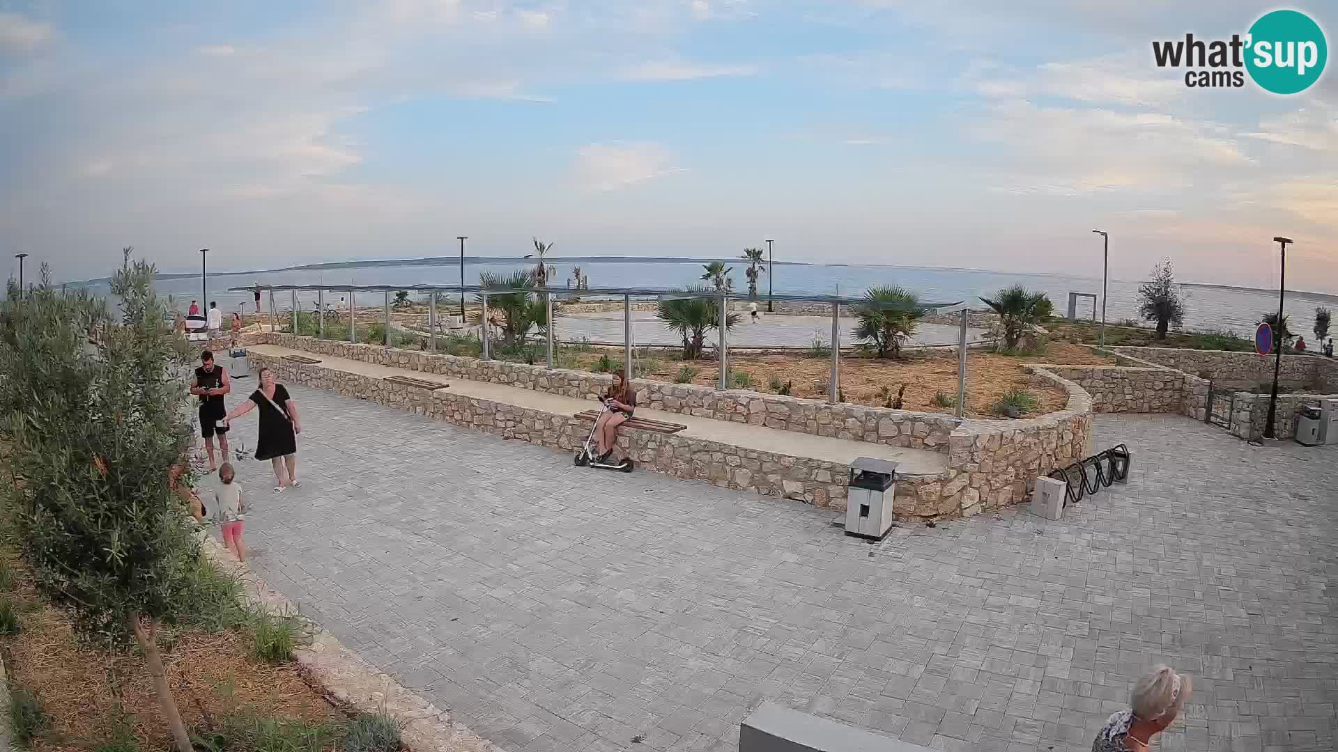 Mandre Summer Stage Webcam – Velika điga | Pag Island