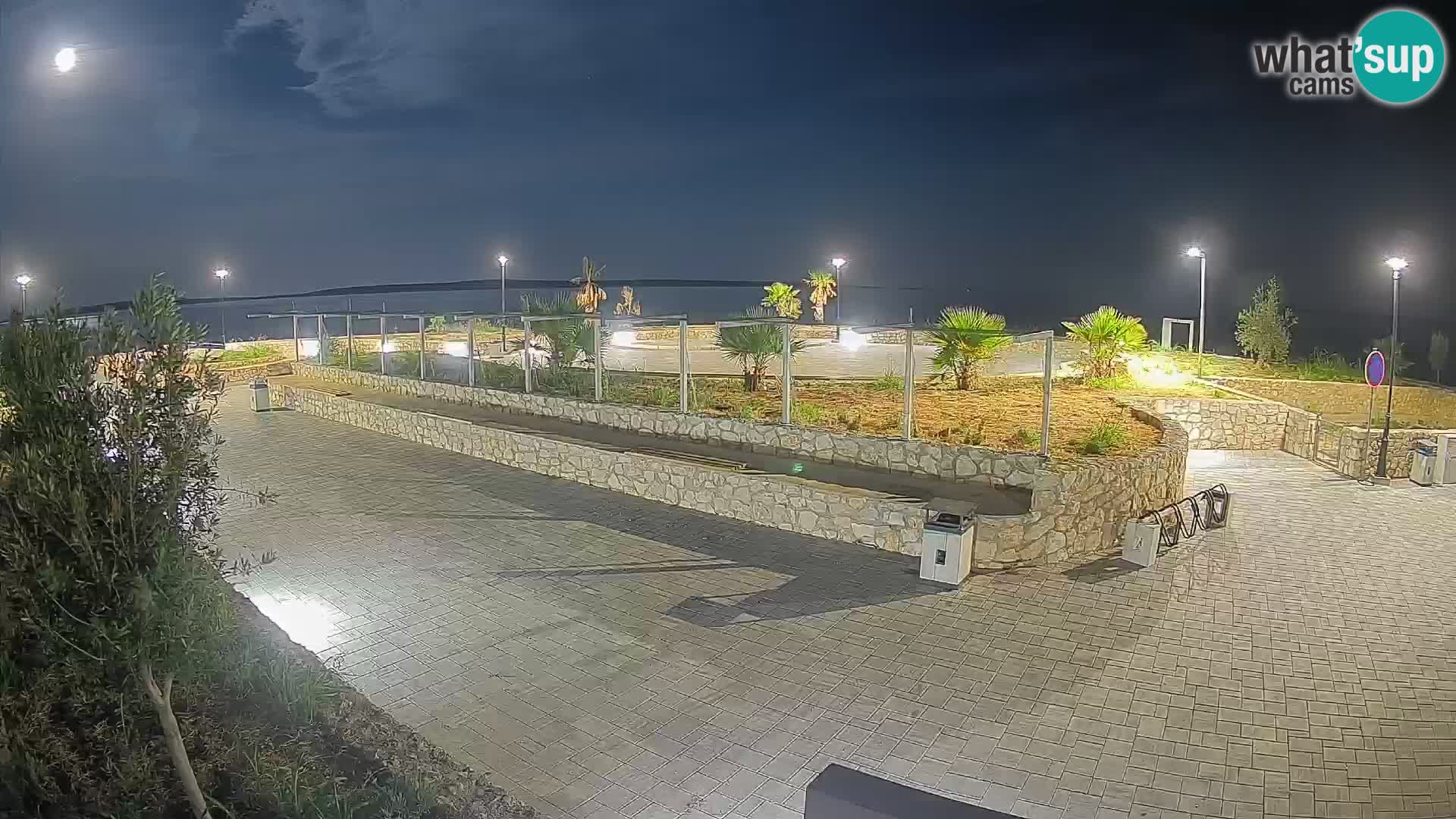 Webcam Mandre – Scène estivale Velika điga | Île de Pag