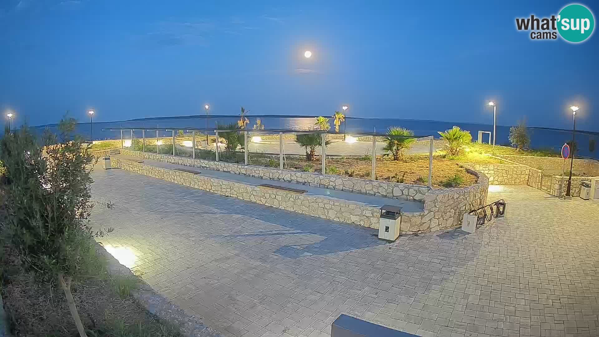 Webcam Mandre – Palco estivo Velika điga | Isola di Pag