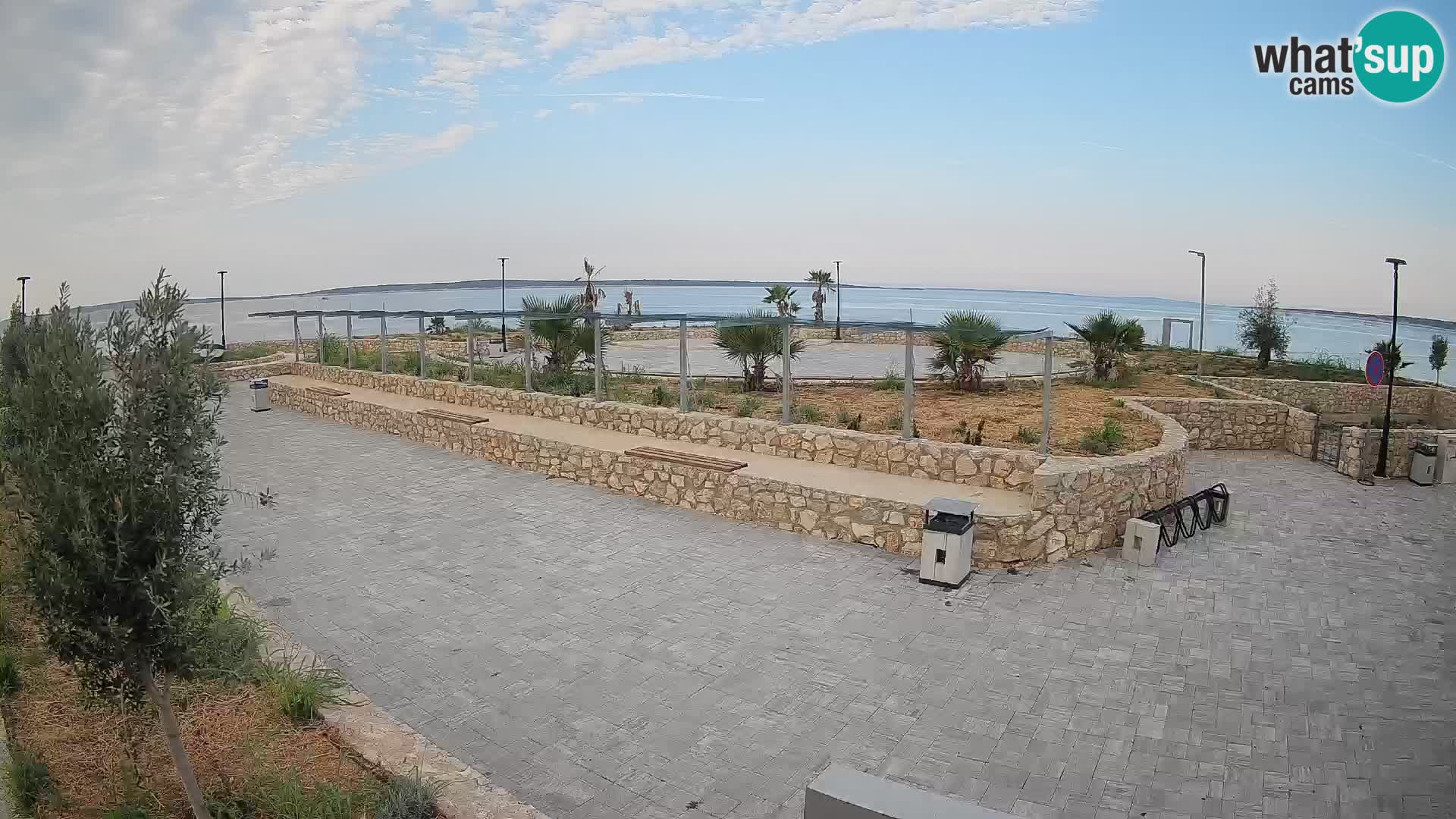 Webcam Mandre – Palco estivo Velika điga | Isola di Pag