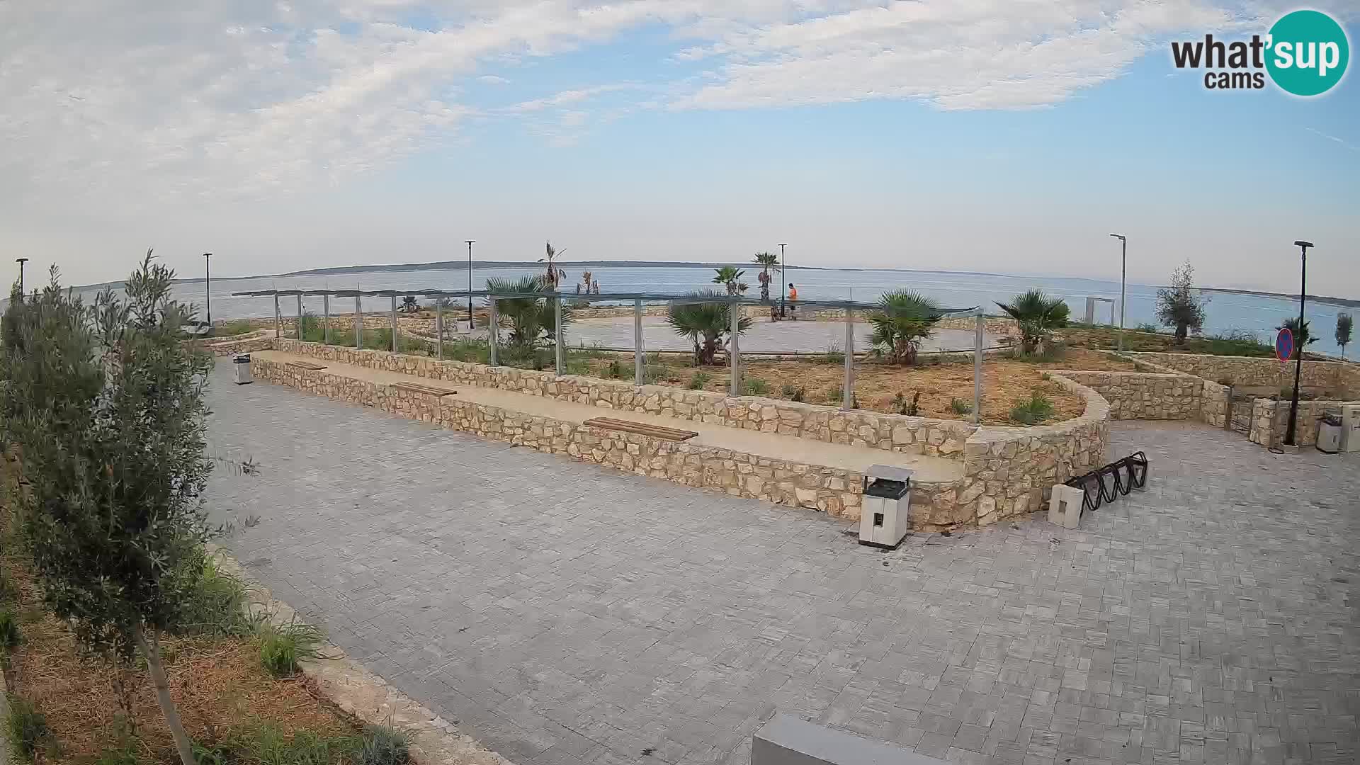 Mandre Summer Stage Webcam – Velika điga | Pag Island