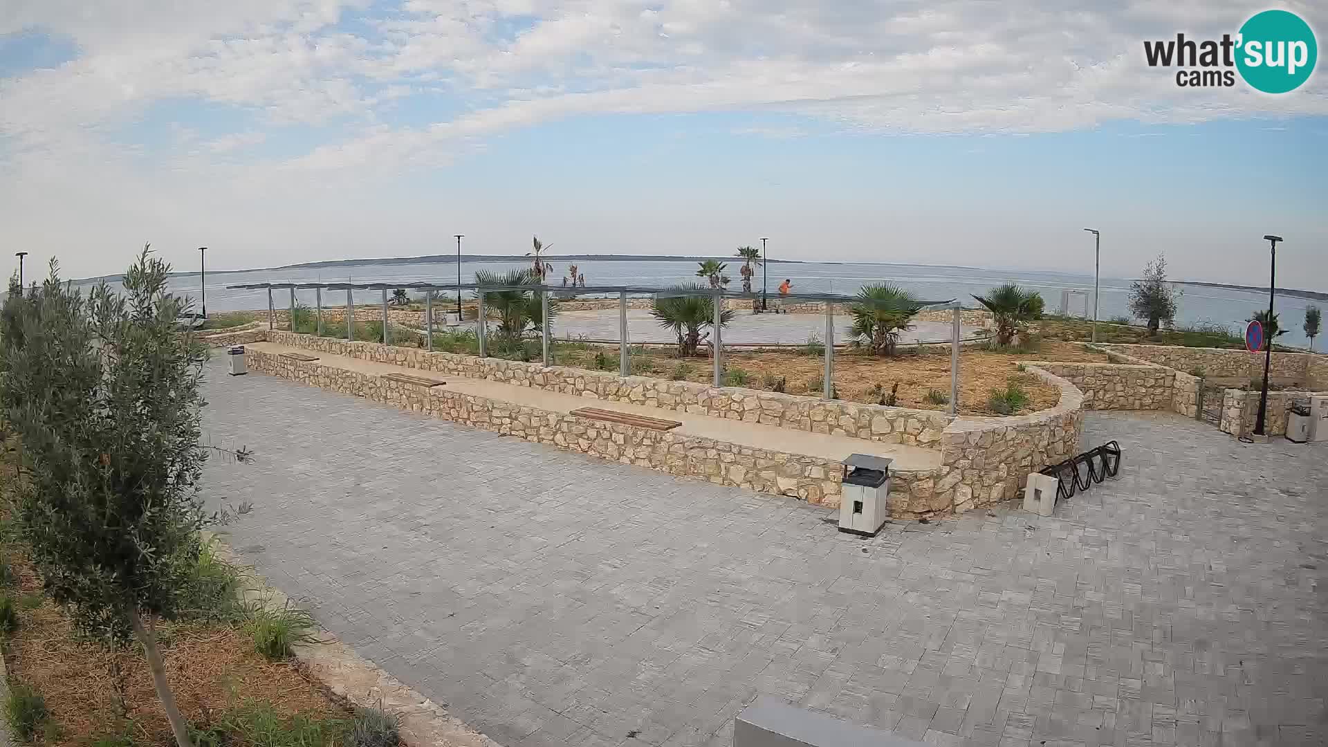 Mandre Summer Stage Webcam – Velika điga | Pag Island