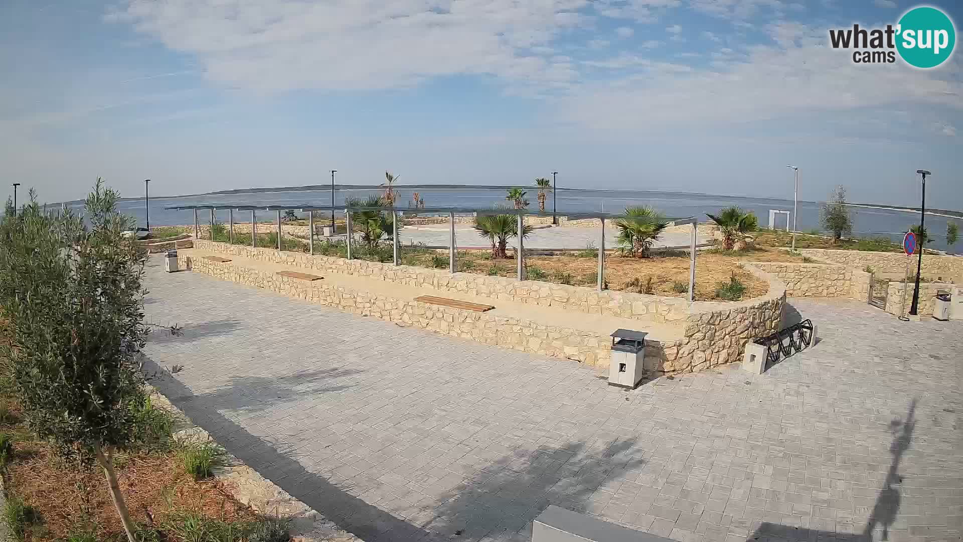 Mandre Summer Stage Webcam – Velika điga | Pag Island