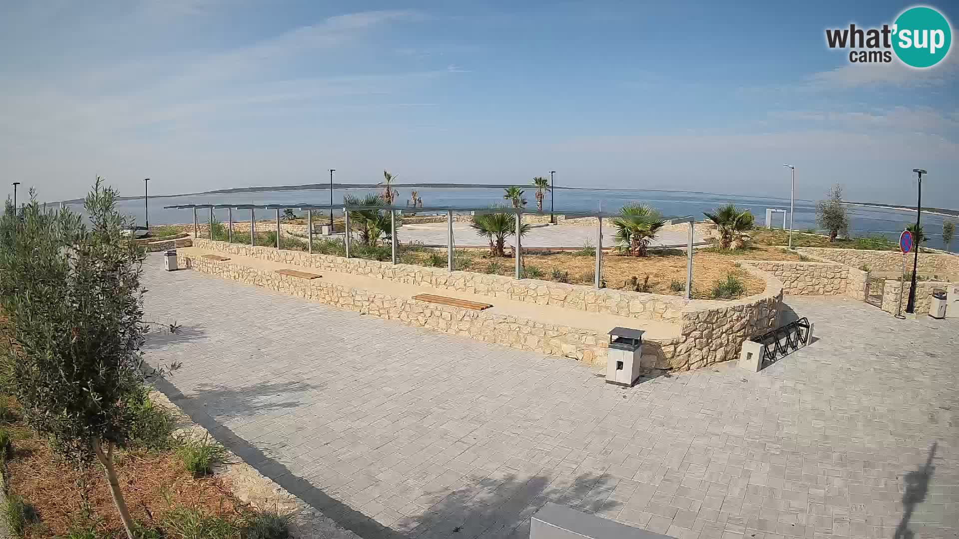 Mandre Summer Stage Webcam – Velika điga | Pag Island