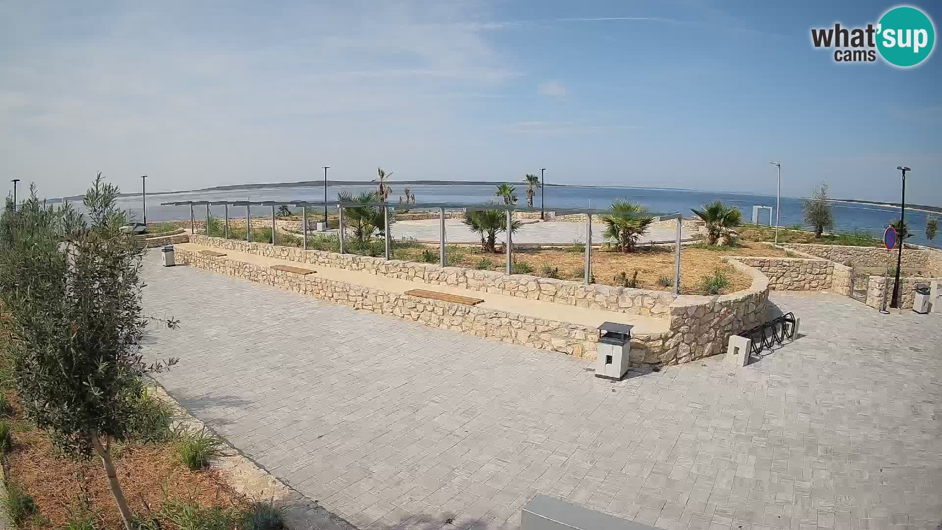 Mandre Summer Stage Webcam – Velika điga | Pag Island