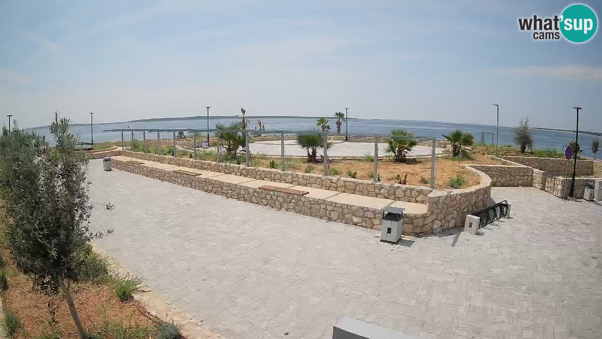 Mandre Summer Stage Webcam – Velika điga | Pag Island