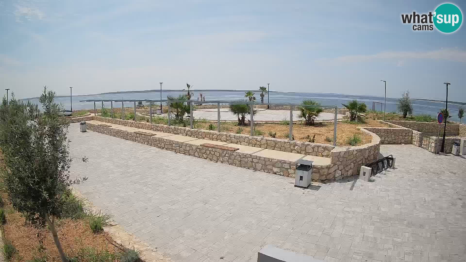 Webcam Mandre – Palco estivo Velika điga | Isola di Pag