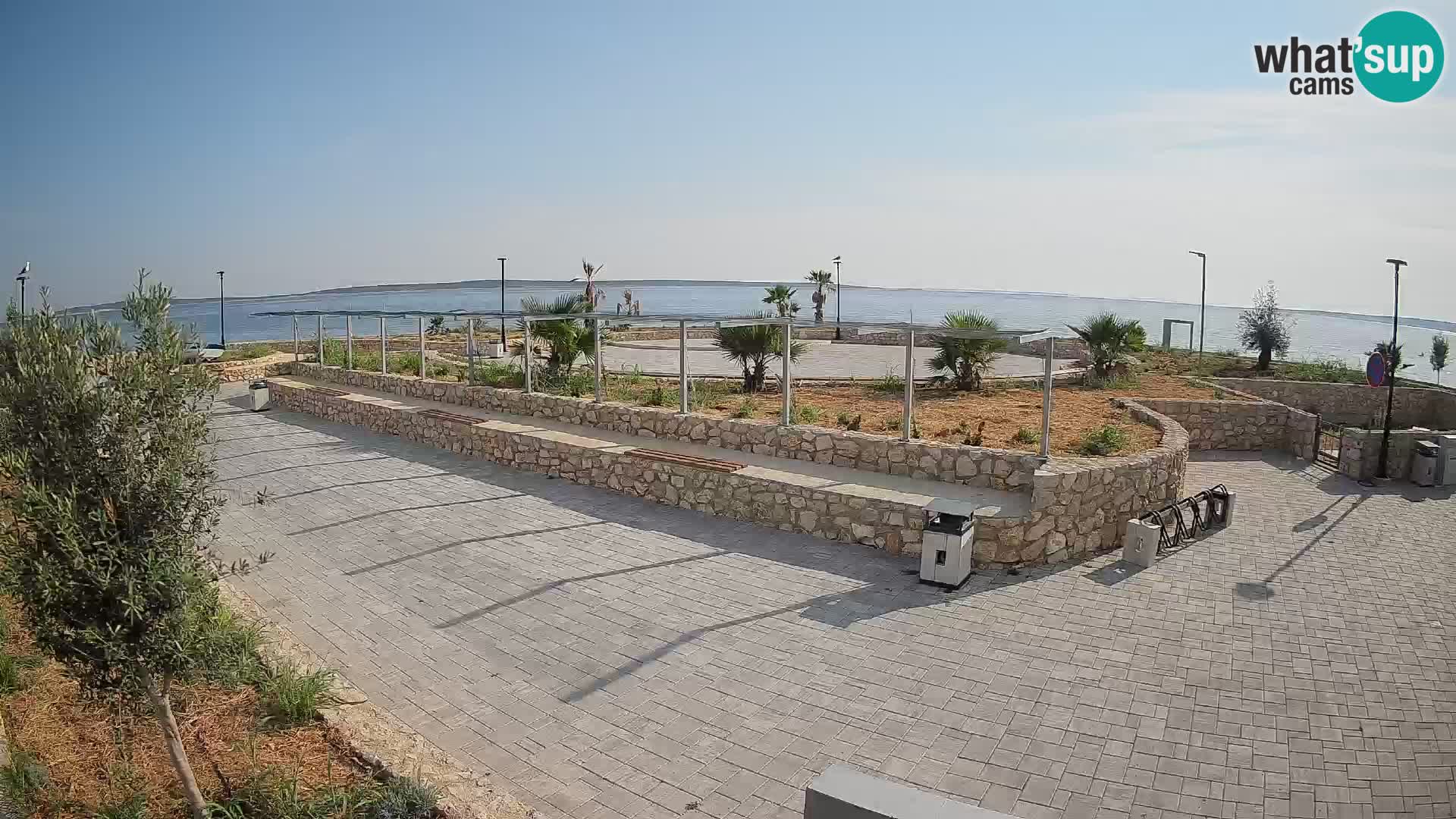 Mandre Summer Stage Webcam – Velika điga | Pag Island