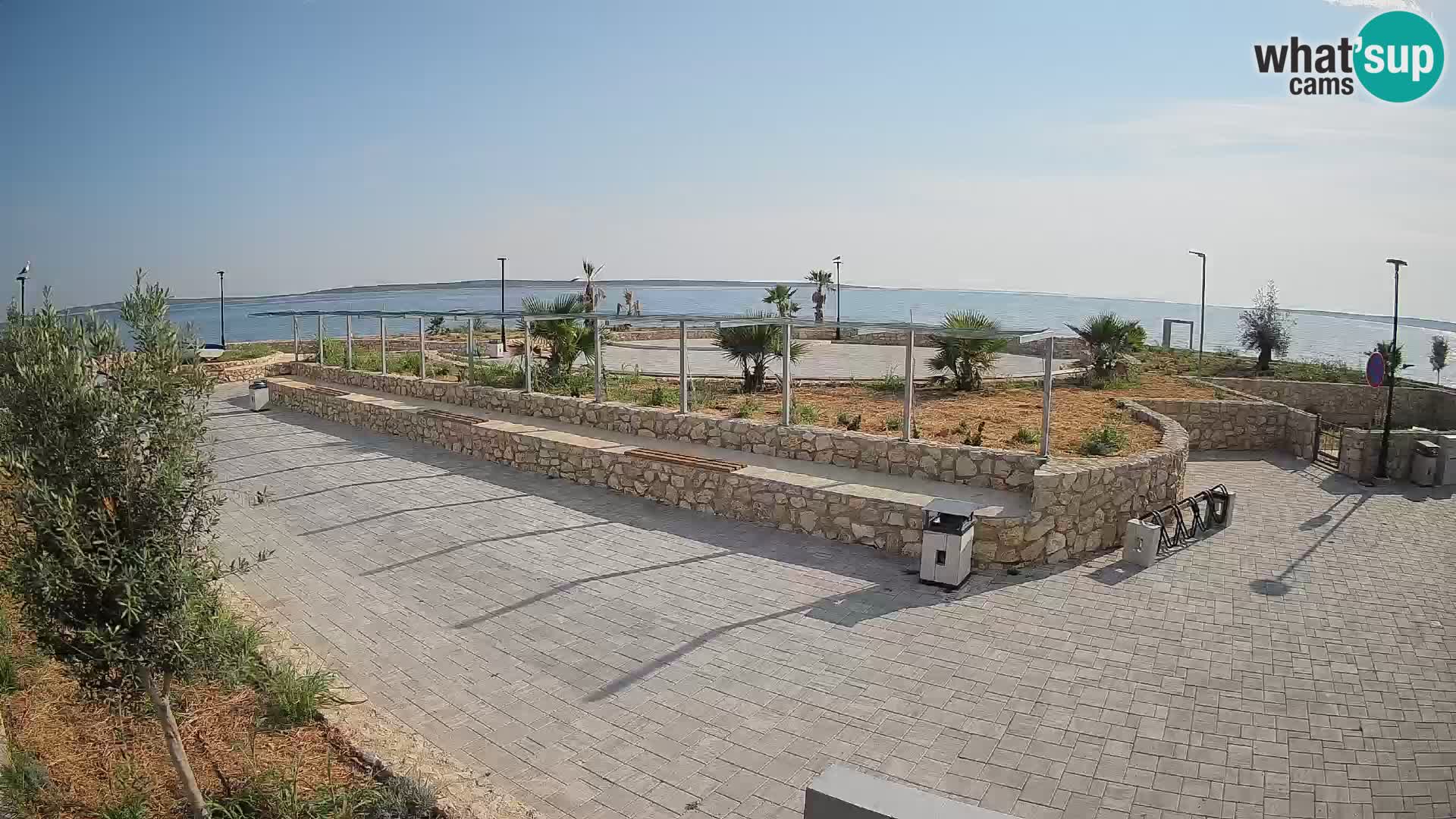 Mandre Summer Stage Webcam – Velika điga | Pag Island