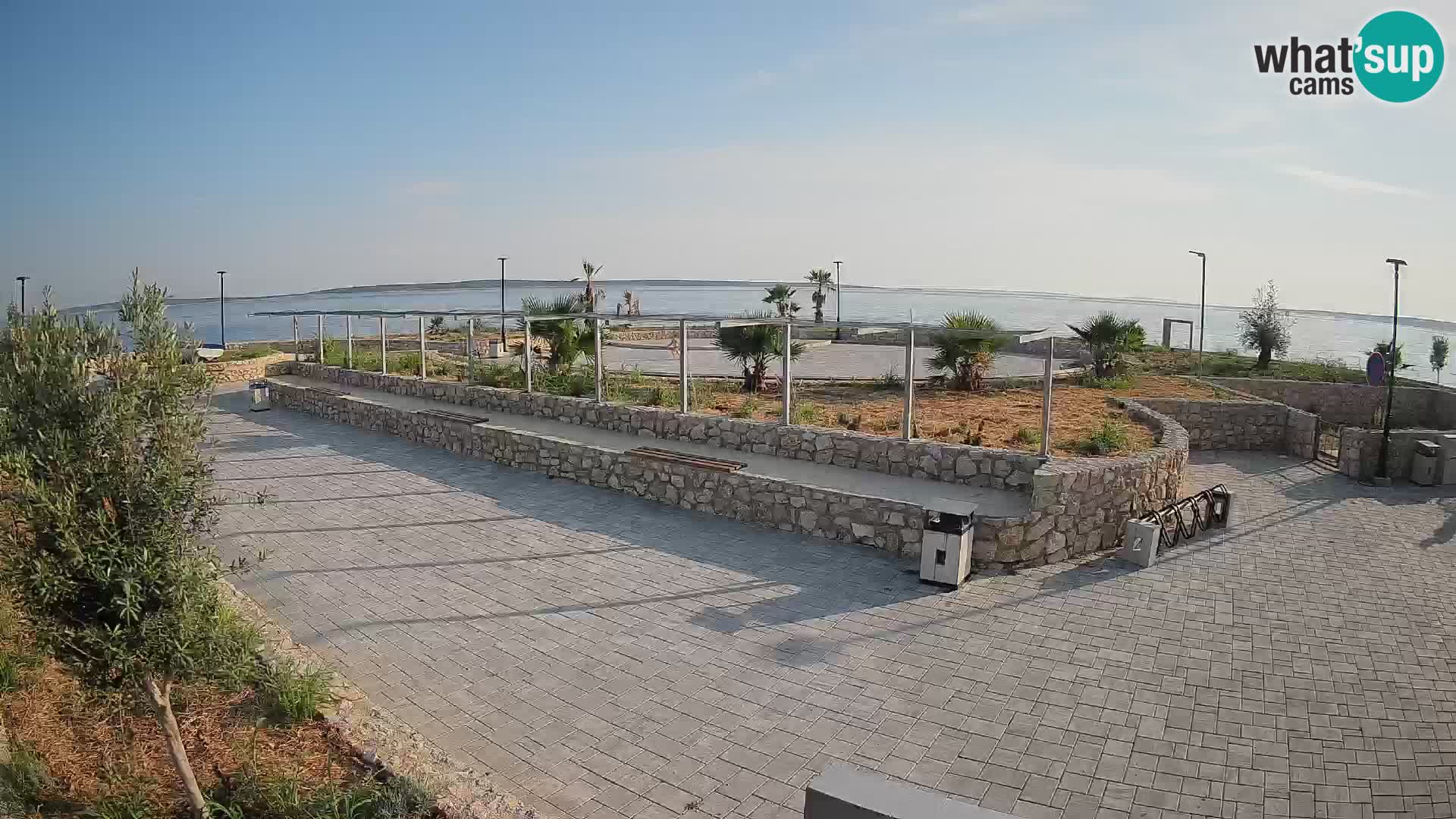 Webcam Mandre – Scène estivale Velika điga | Île de Pag