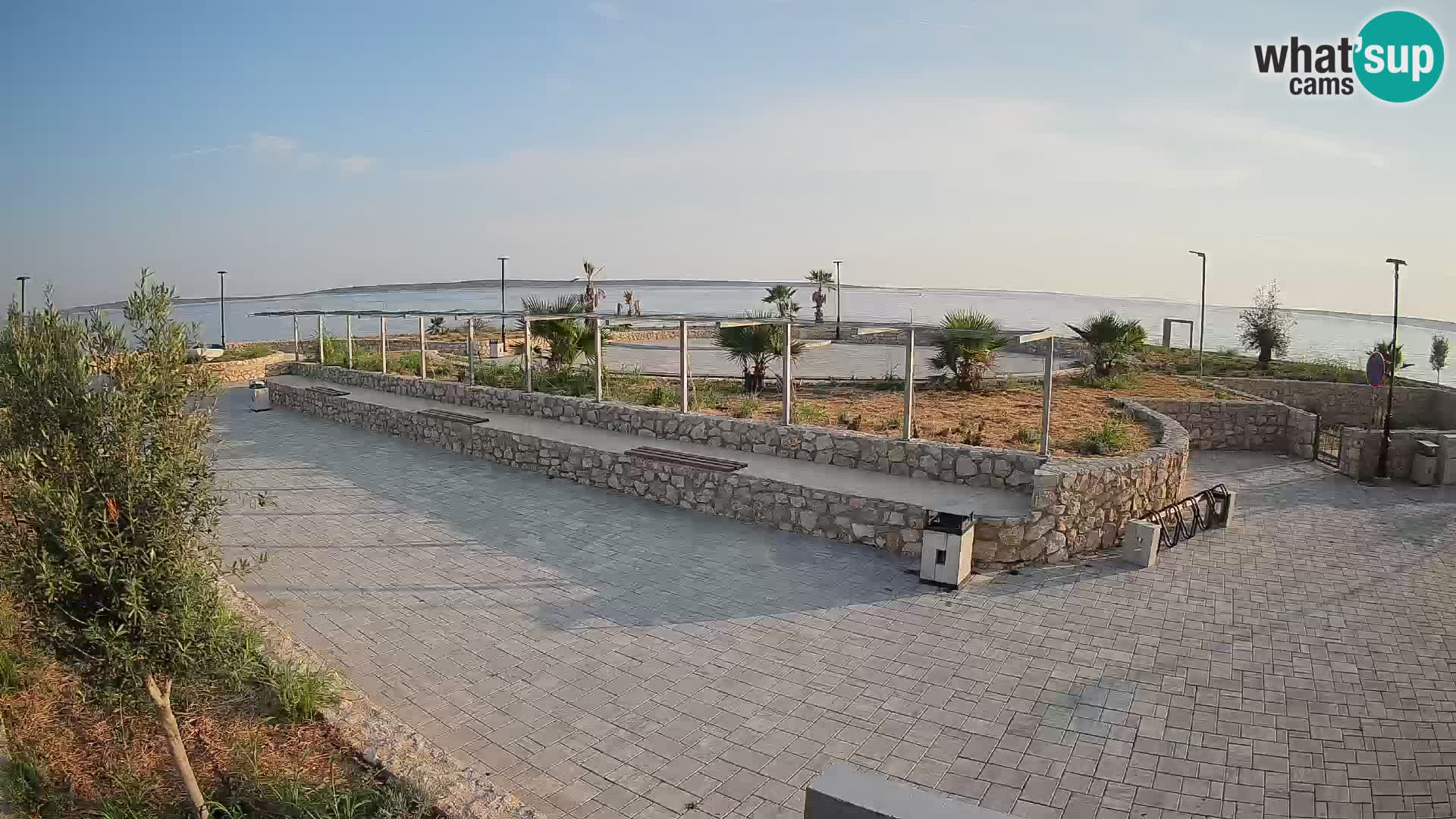 Webcam Mandre – Scène estivale Velika điga | Île de Pag