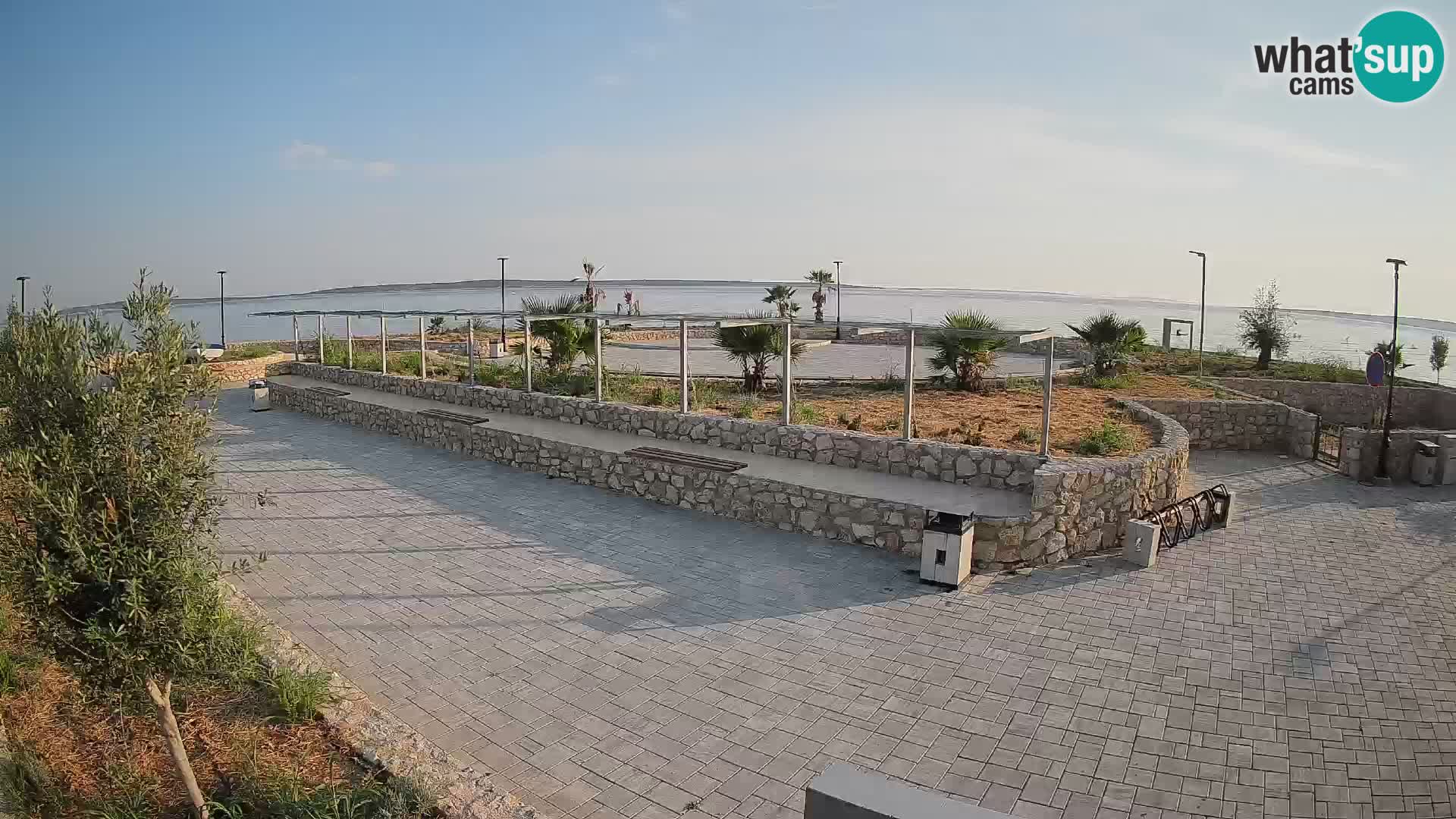 Webcam Mandre – Scène estivale Velika điga | Île de Pag