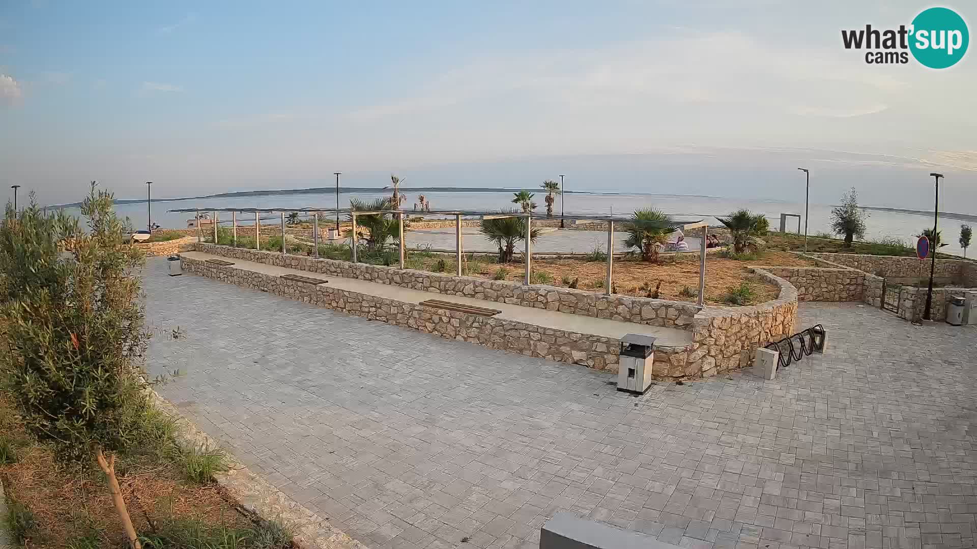 Webcam Mandre – Scène estivale Velika điga | Île de Pag