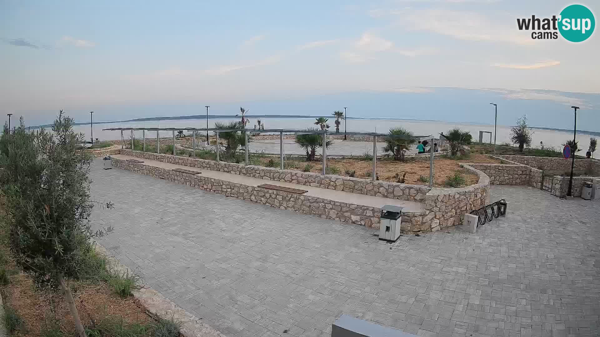 Webcam Mandre – Scène estivale Velika điga | Île de Pag
