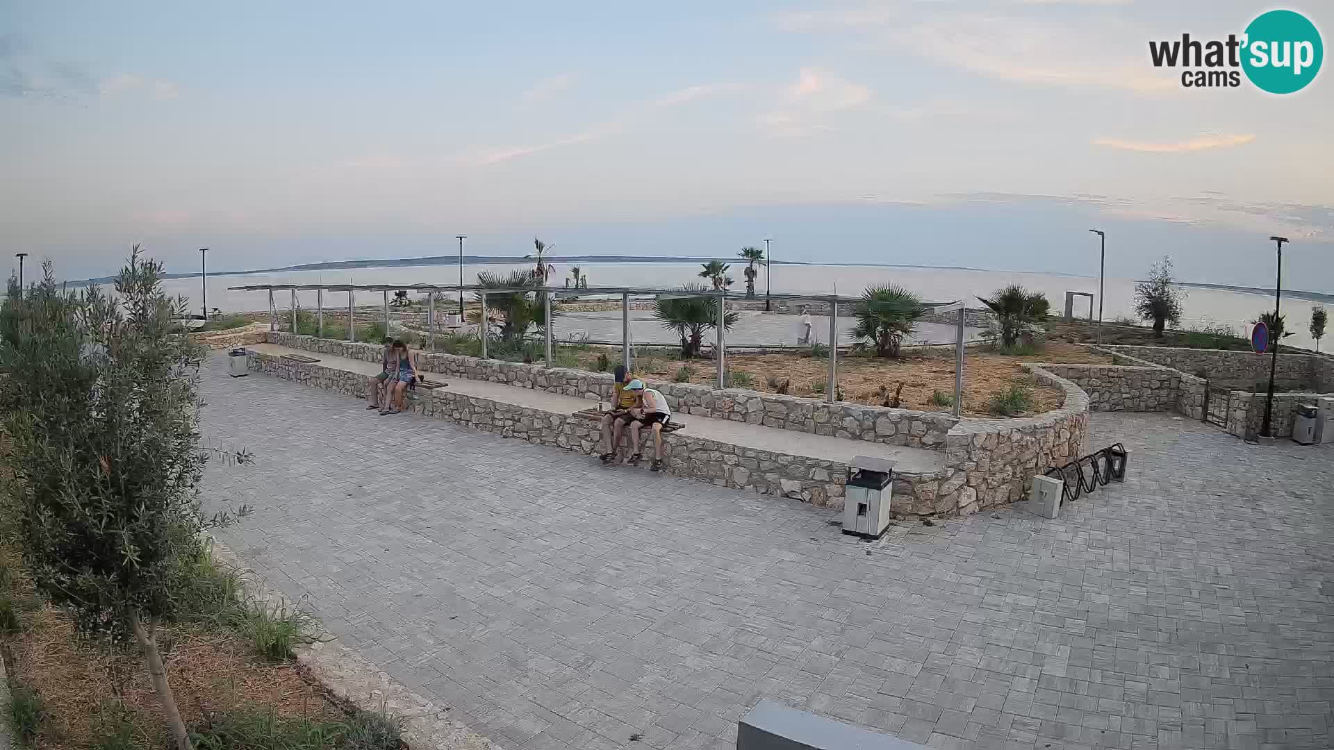 Webcam Mandre – Scène estivale Velika điga | Île de Pag